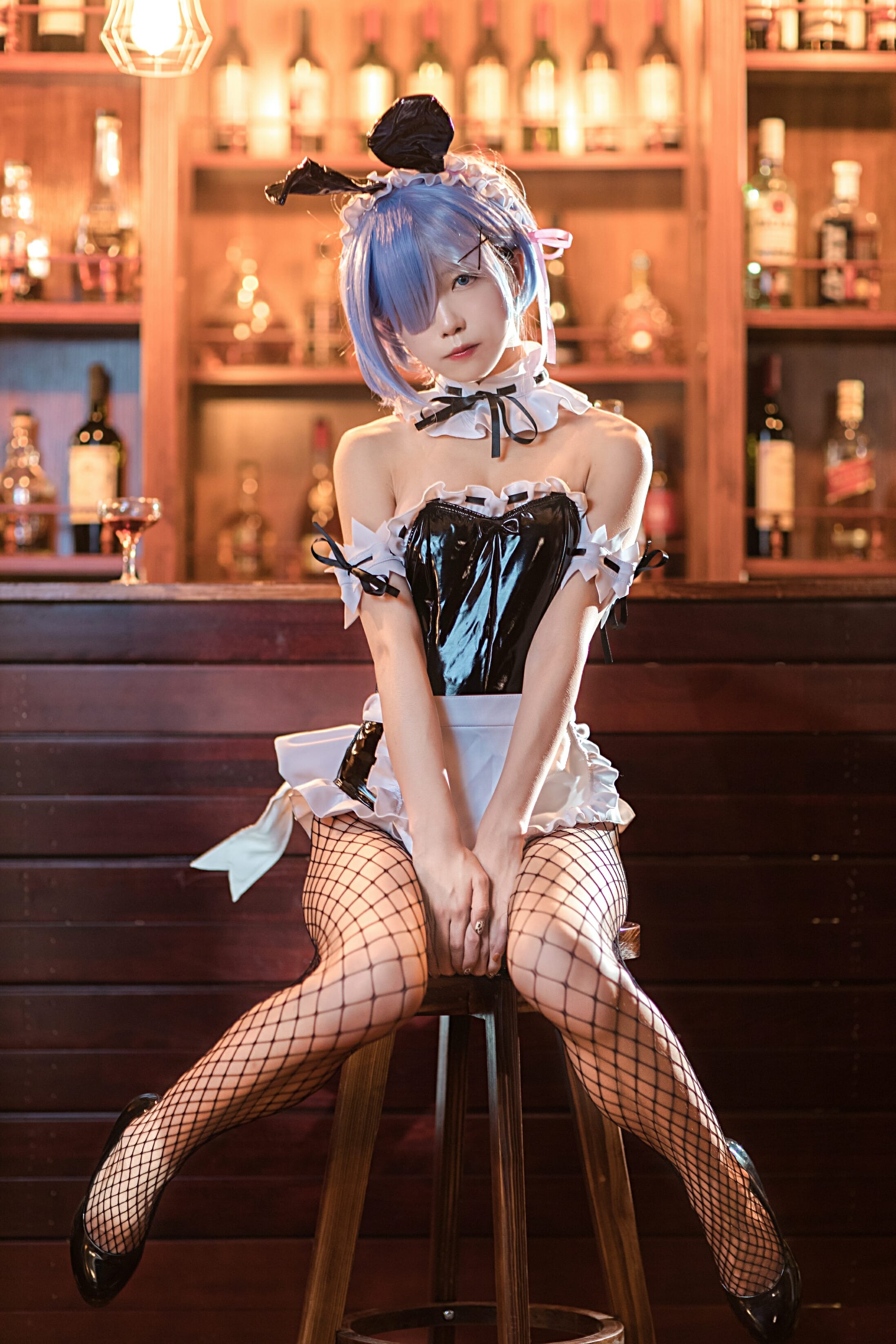 水淼aqua-蕾姆 兔女郎[16P] 4