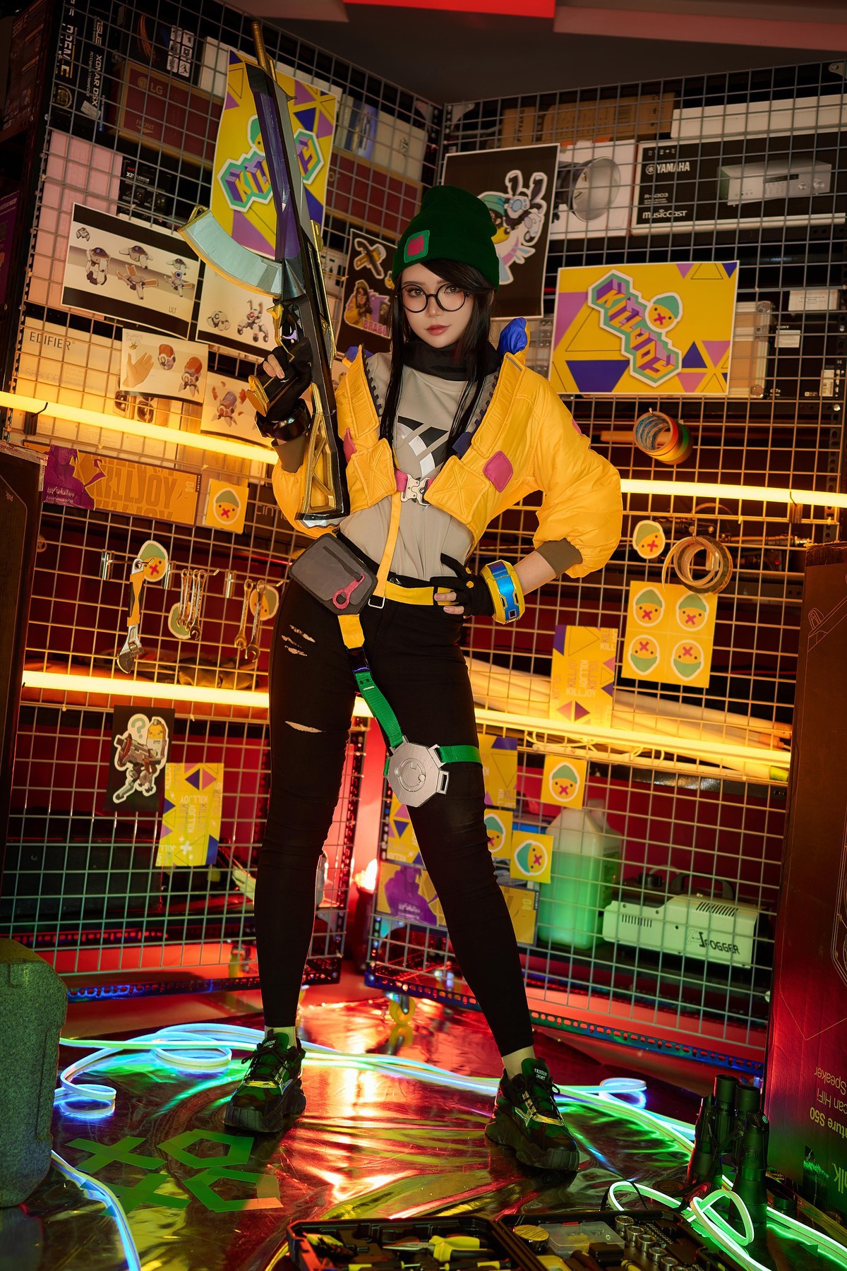Cosplay ZinieQ Killjoy Valorant 2