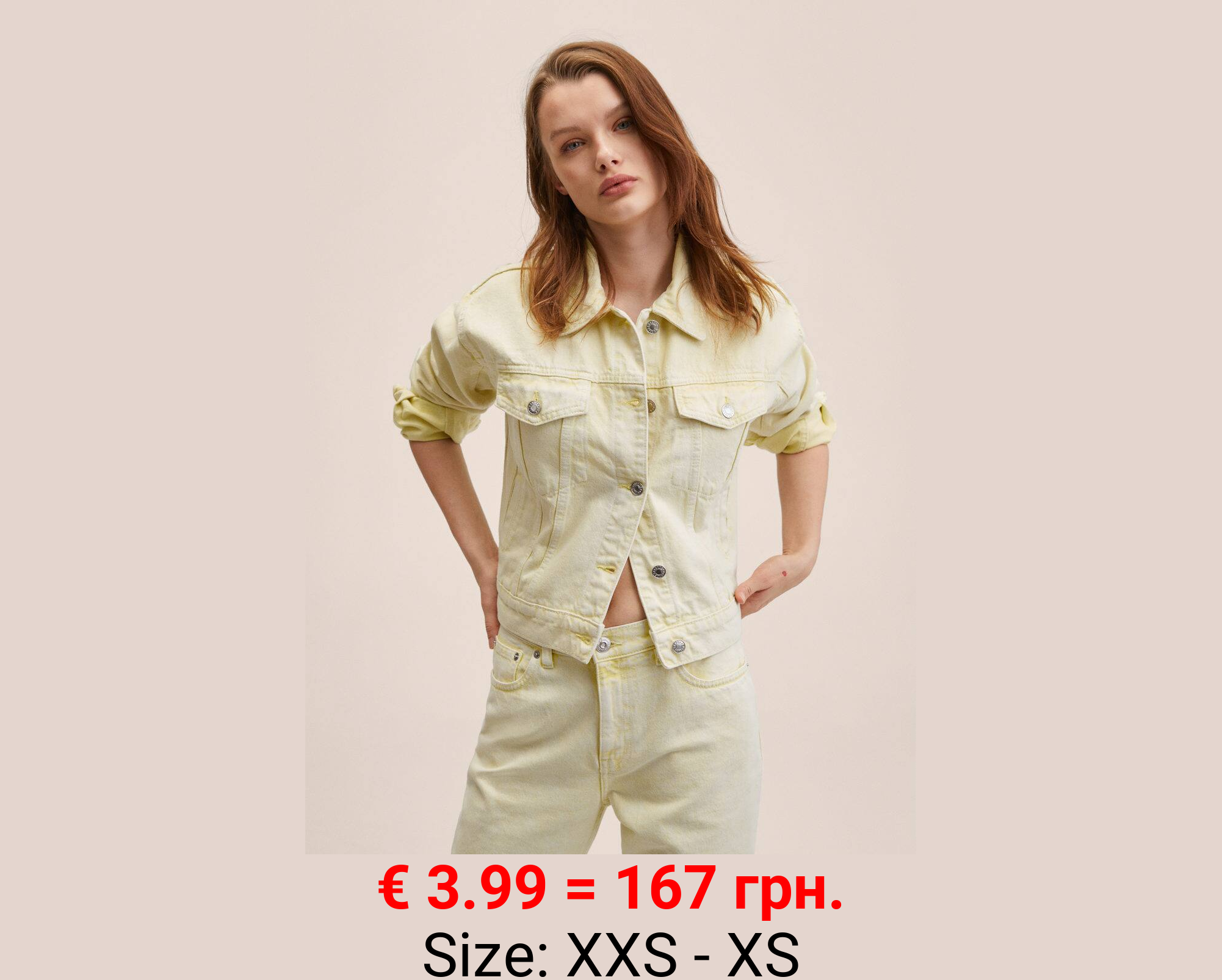 Cazadora vaquera bolsillos