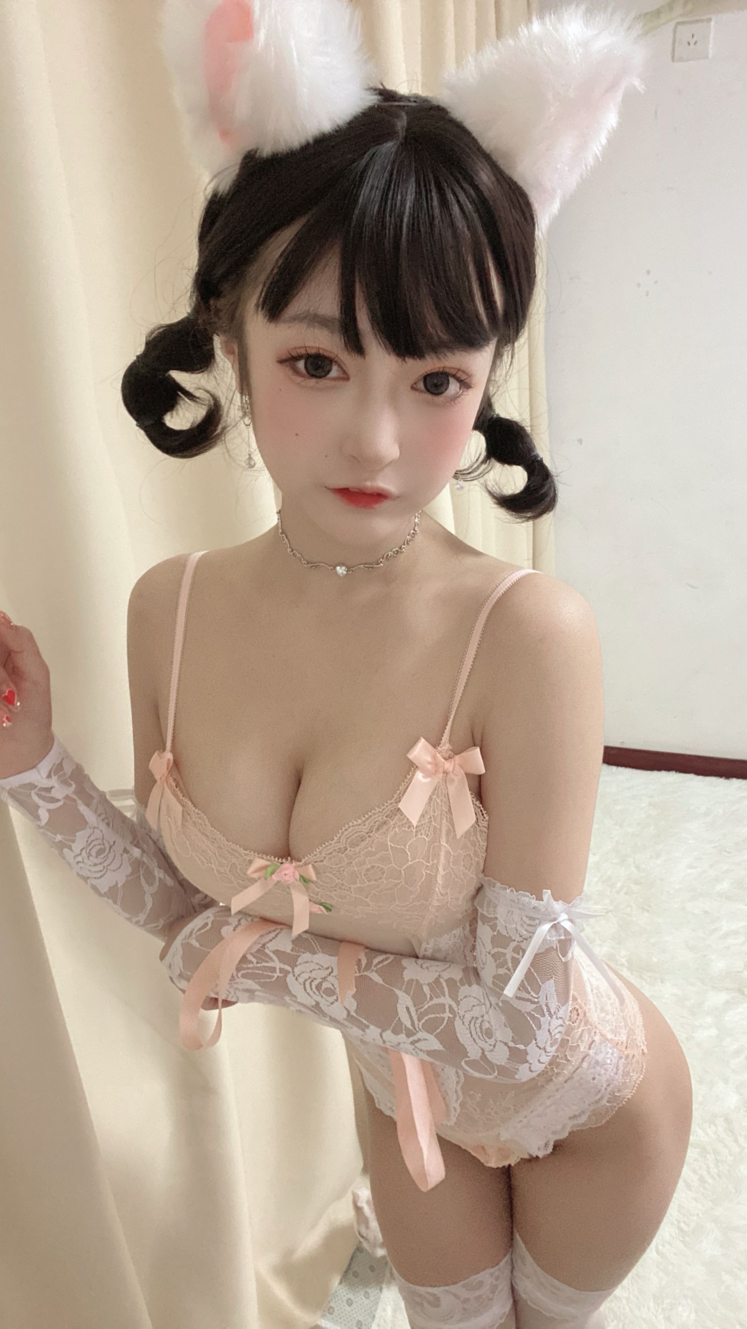 佳佳好难啊 法式猫耳娘 [40P2V-186MB] 39