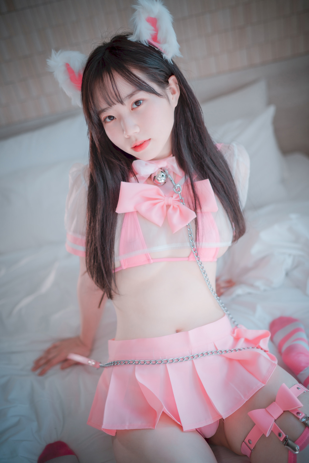 Myua 뮤아, [DJAWA] Catgirl in Pink Set.01 16