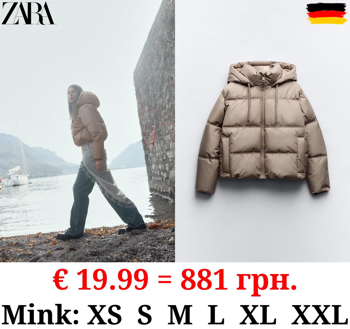 CROPPED PUFFER ANORAK