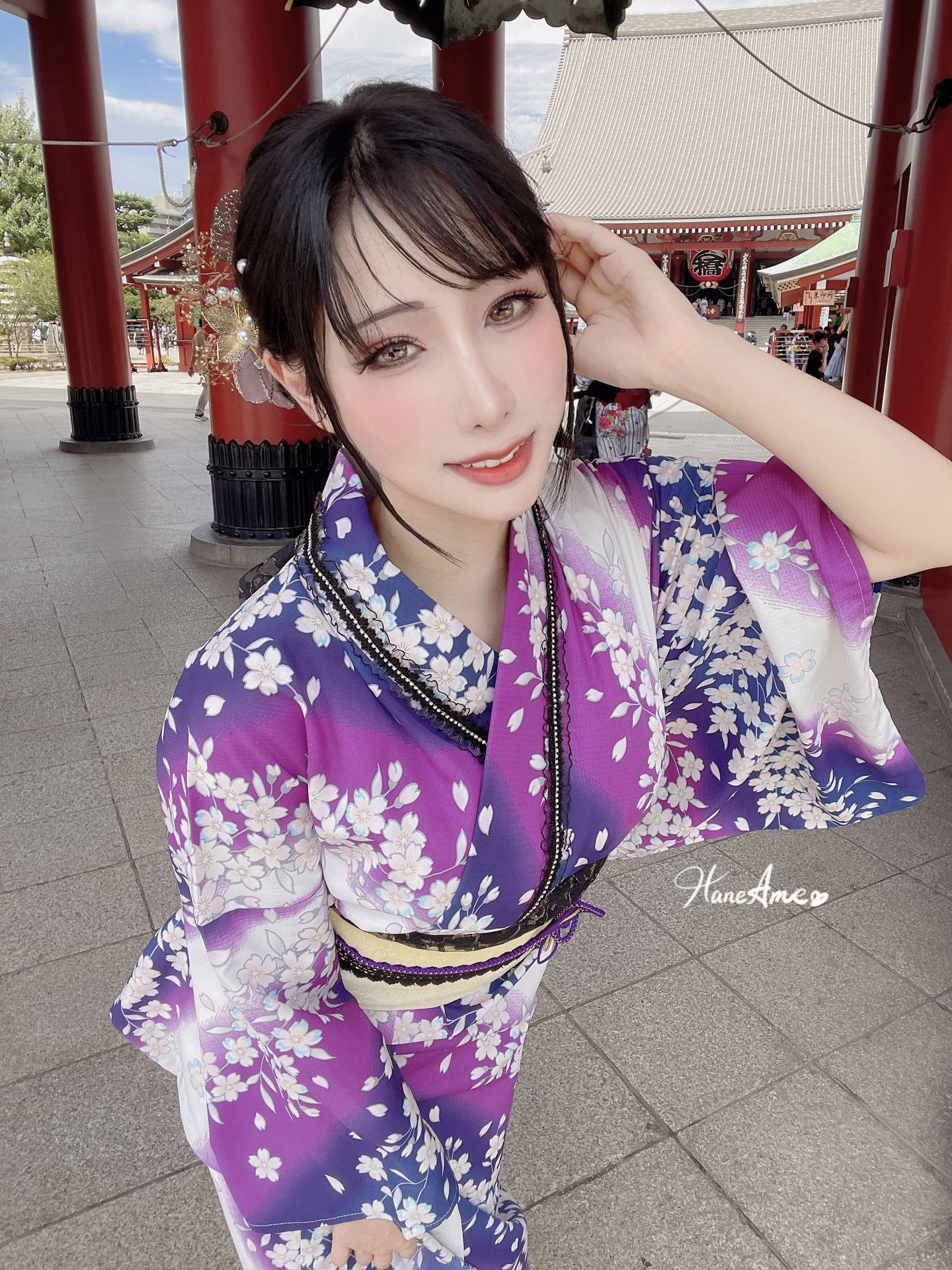 紫羅蘭夏日浴衣 84