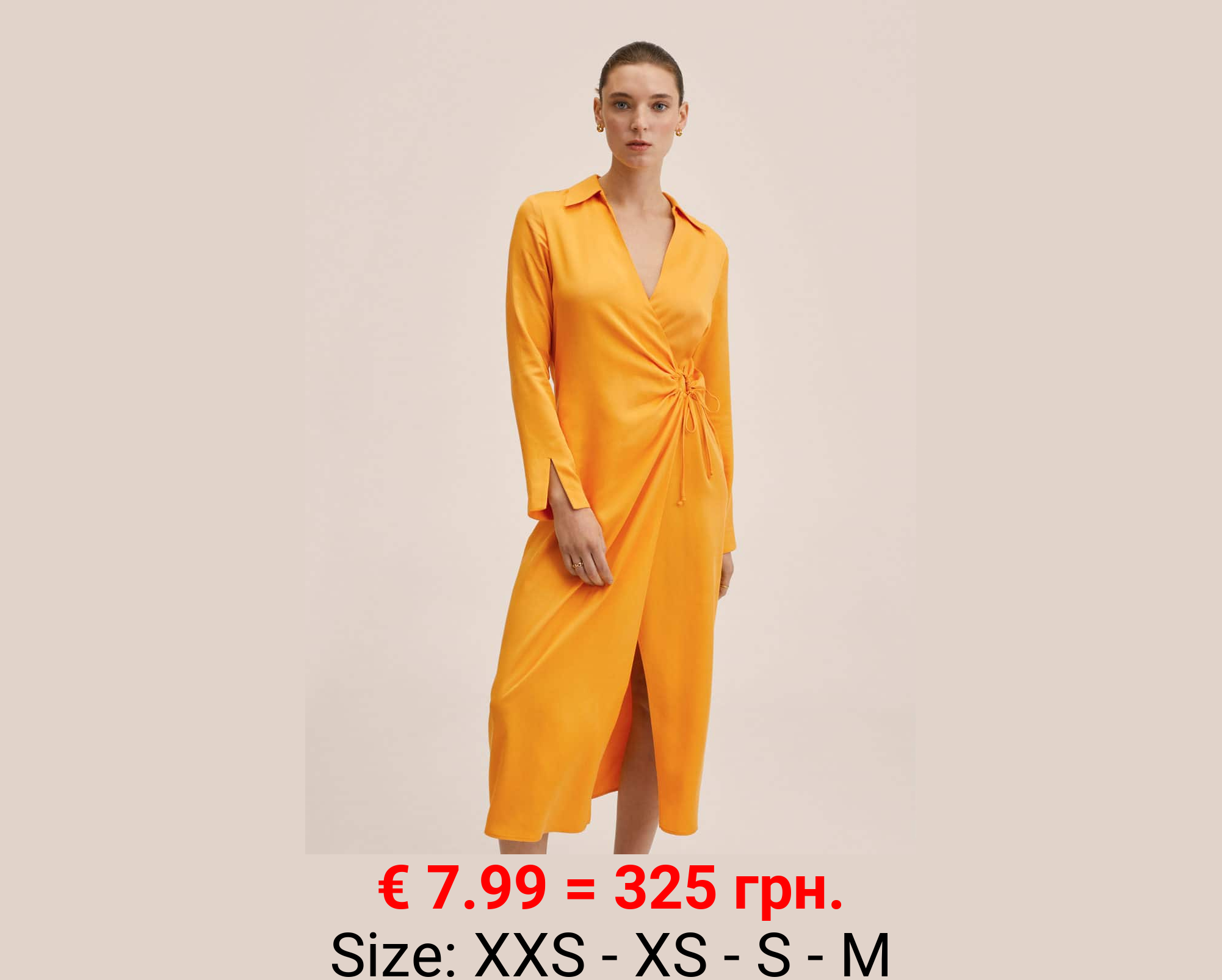 Vestido camisero lyocell