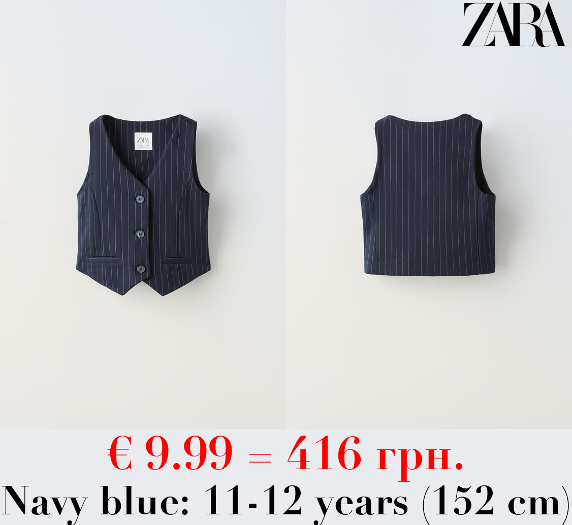 PINSTRIPE WAISTCOAT
