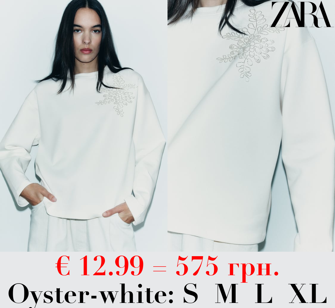 BEJEWELLED SWEATSHIRT