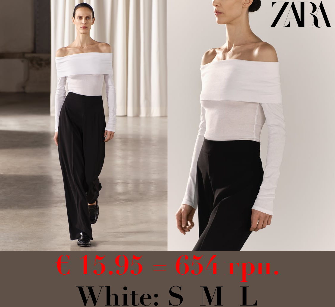 OFF-THE-SHOULDER SUPIMA® COTTON TOP