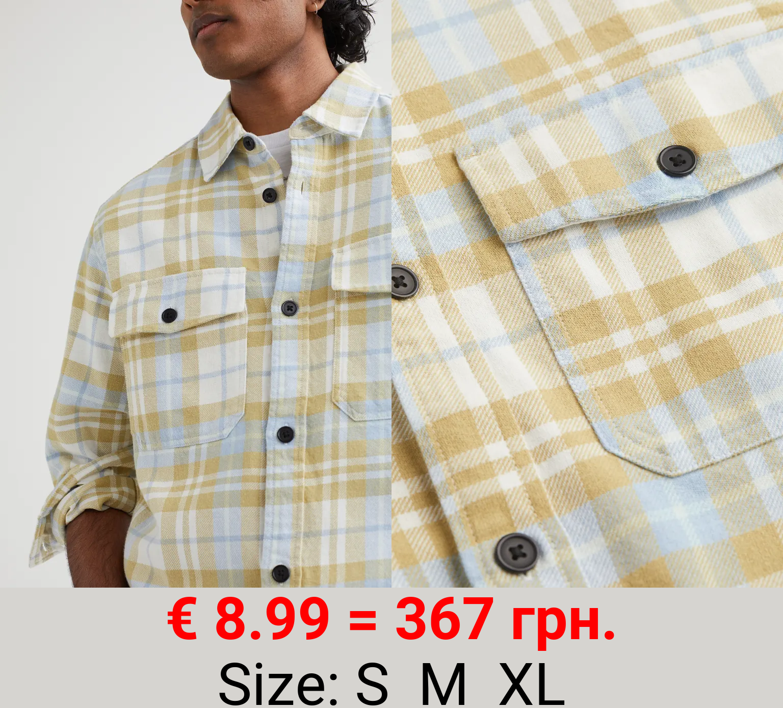 Overshirt aus Baumwolle