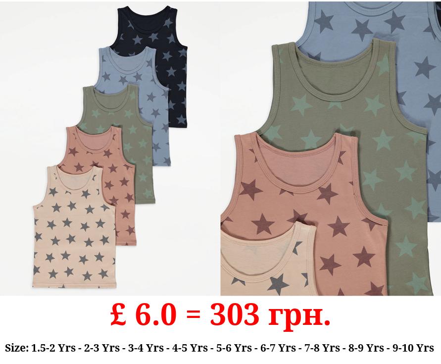 Star Vests 5 Pack