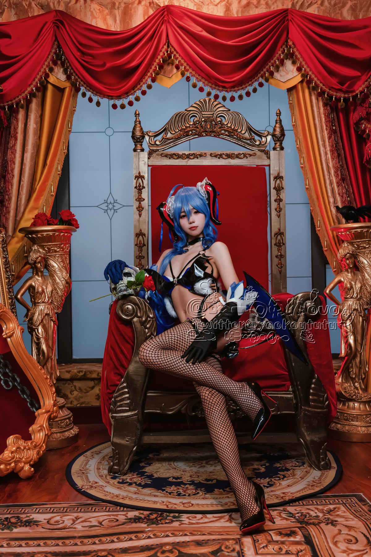 Cosplay 黏黏团子兔 甘雨魅魔 10