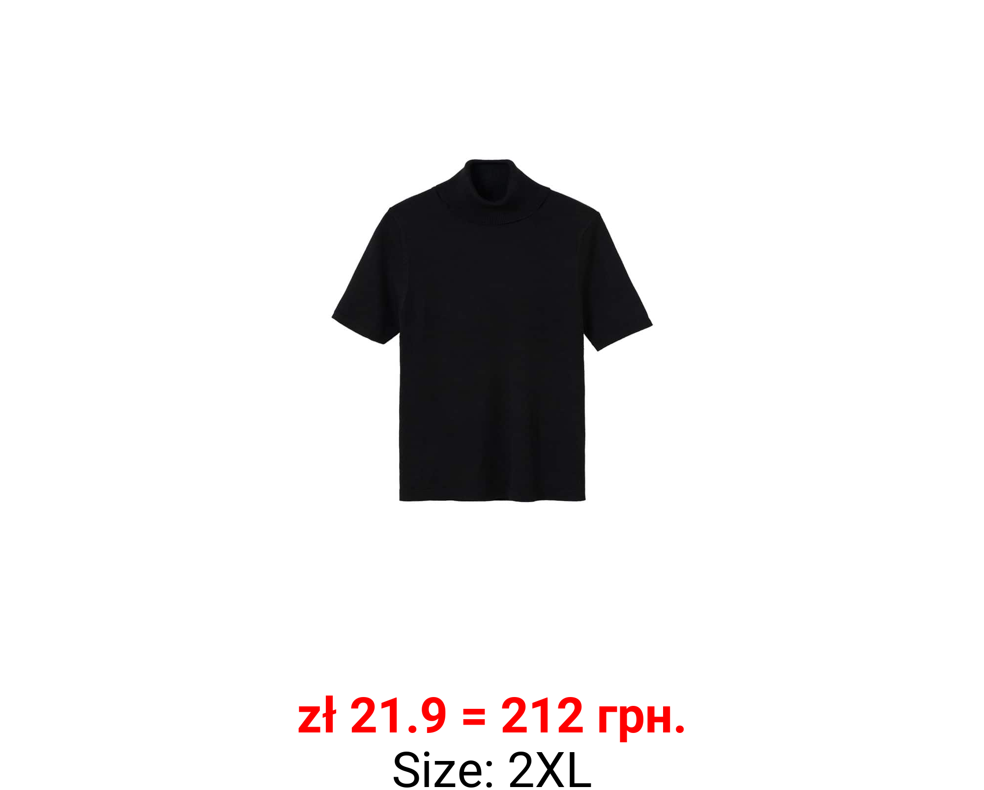 Jersey punto cuello vuelto