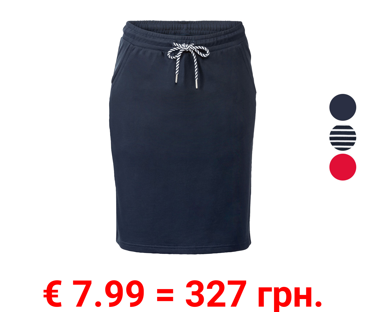 esmara Damen Bleistiftrock, mit hohem Baumwollanteil