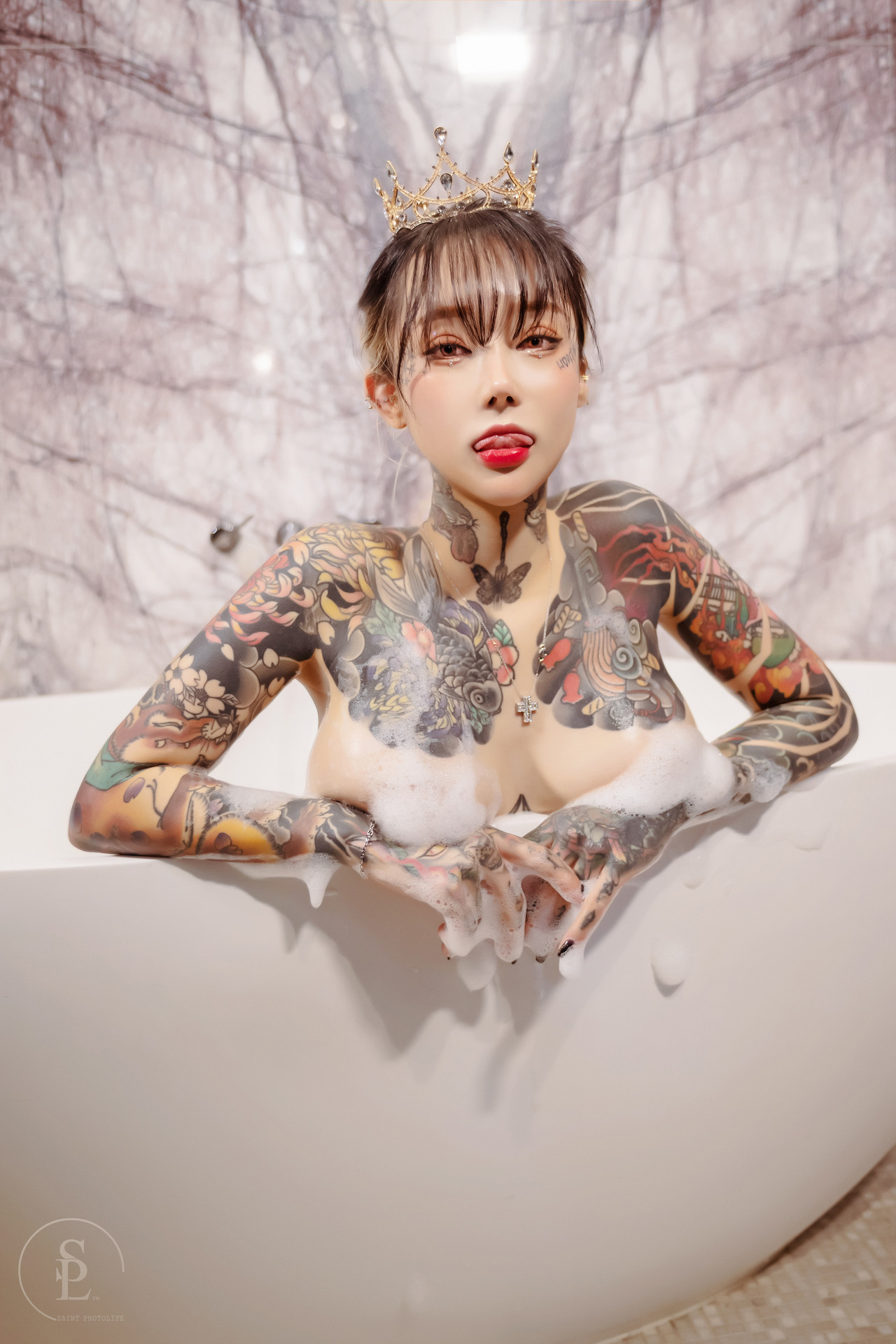 YoKo 요코, [SAINT Photolife] Bubbles 40