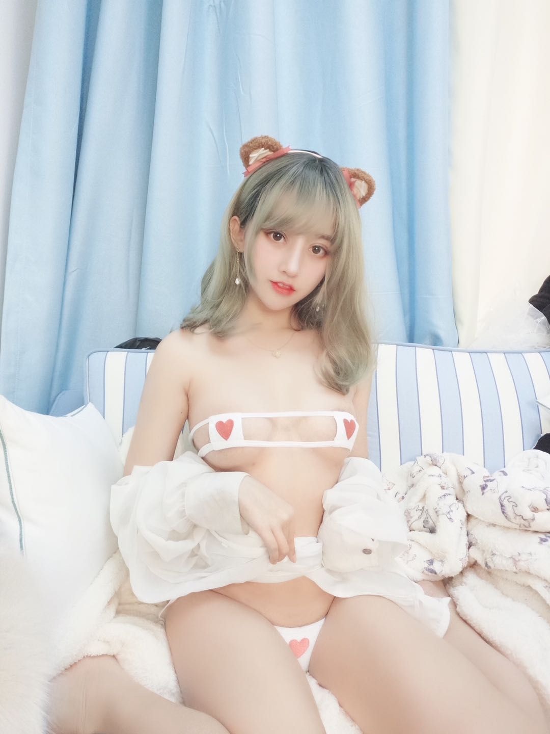 过期米线线喵 - 白色耳兽[18P] 7
