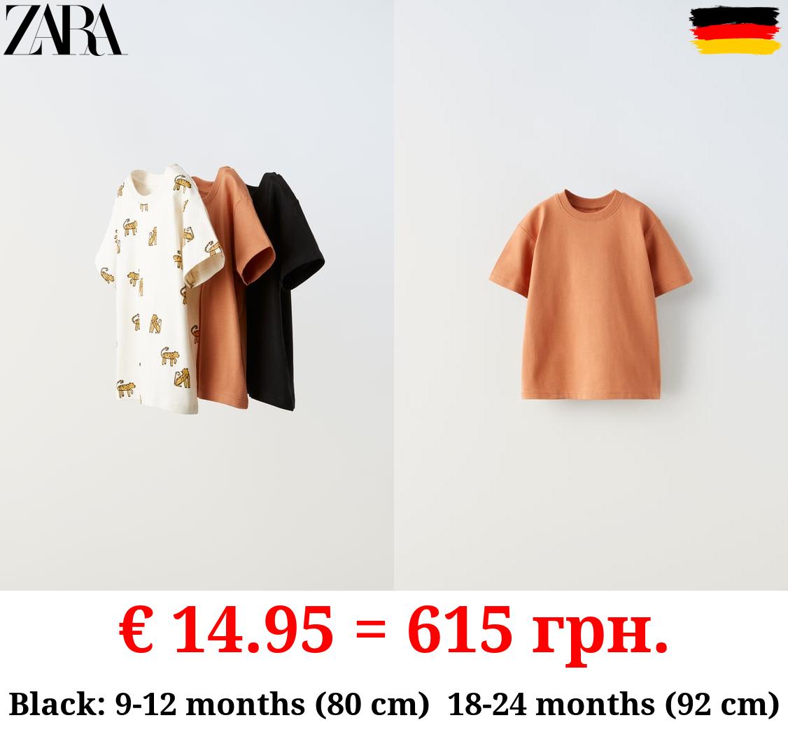 3-PACK OF PRINTED T-SHIRTS