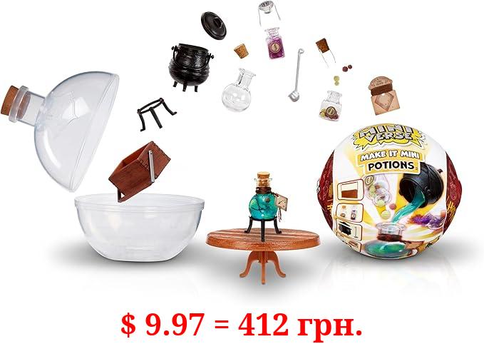 MGA's Miniverse Make It Mini Potions Harry Potter Mini Collectibles, Blind Packaging, DIY, Resin Play, Replica Potions, NOT Edible, Collectors, 8+