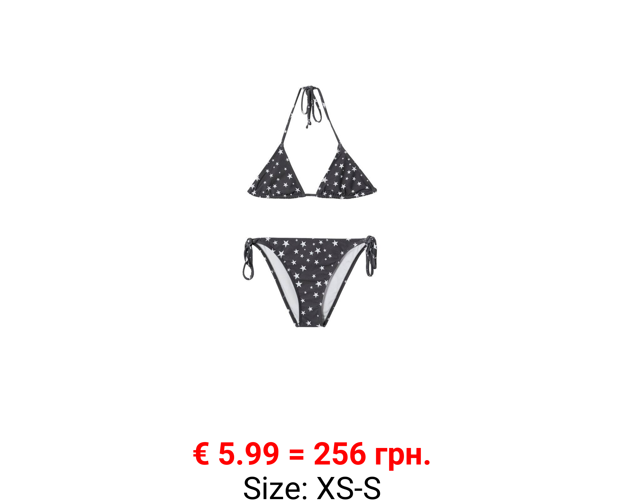 Bikini estampado estrellas