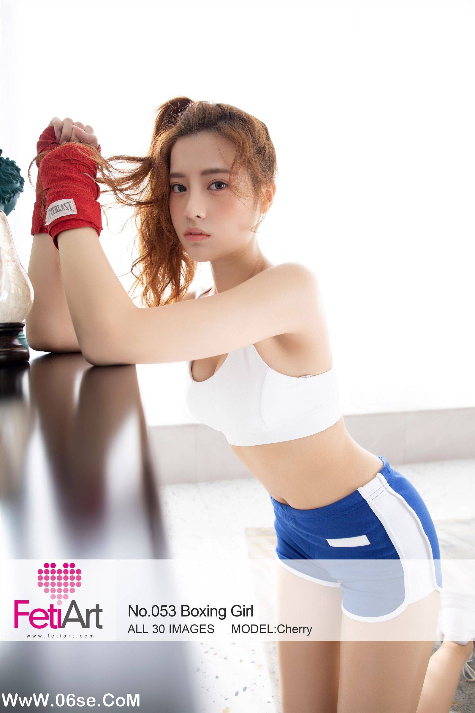 [FetiArt尚物集] NO.00053 Boxing Girl MODEL-Cherry-六色网