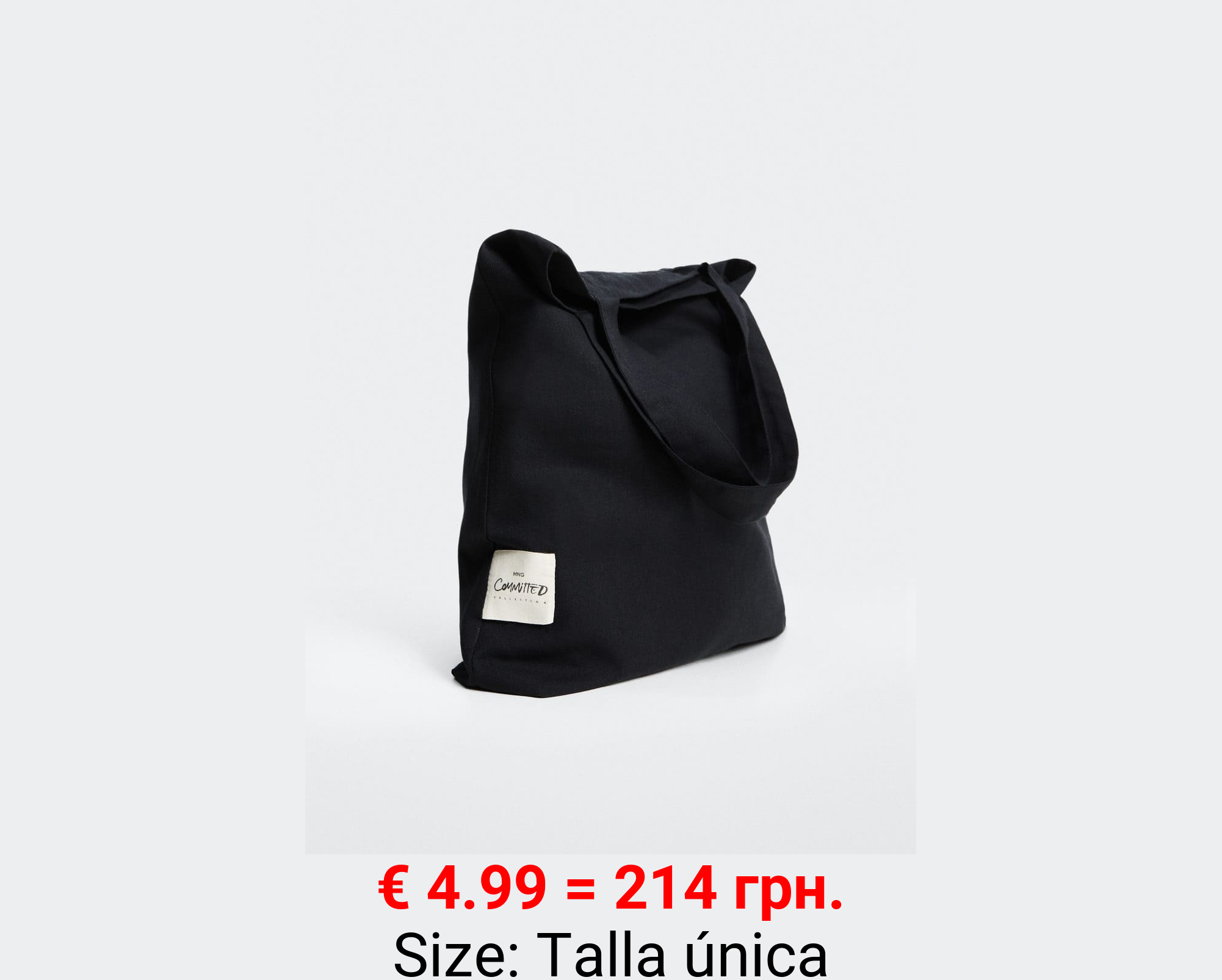 Bolso shopper algodón