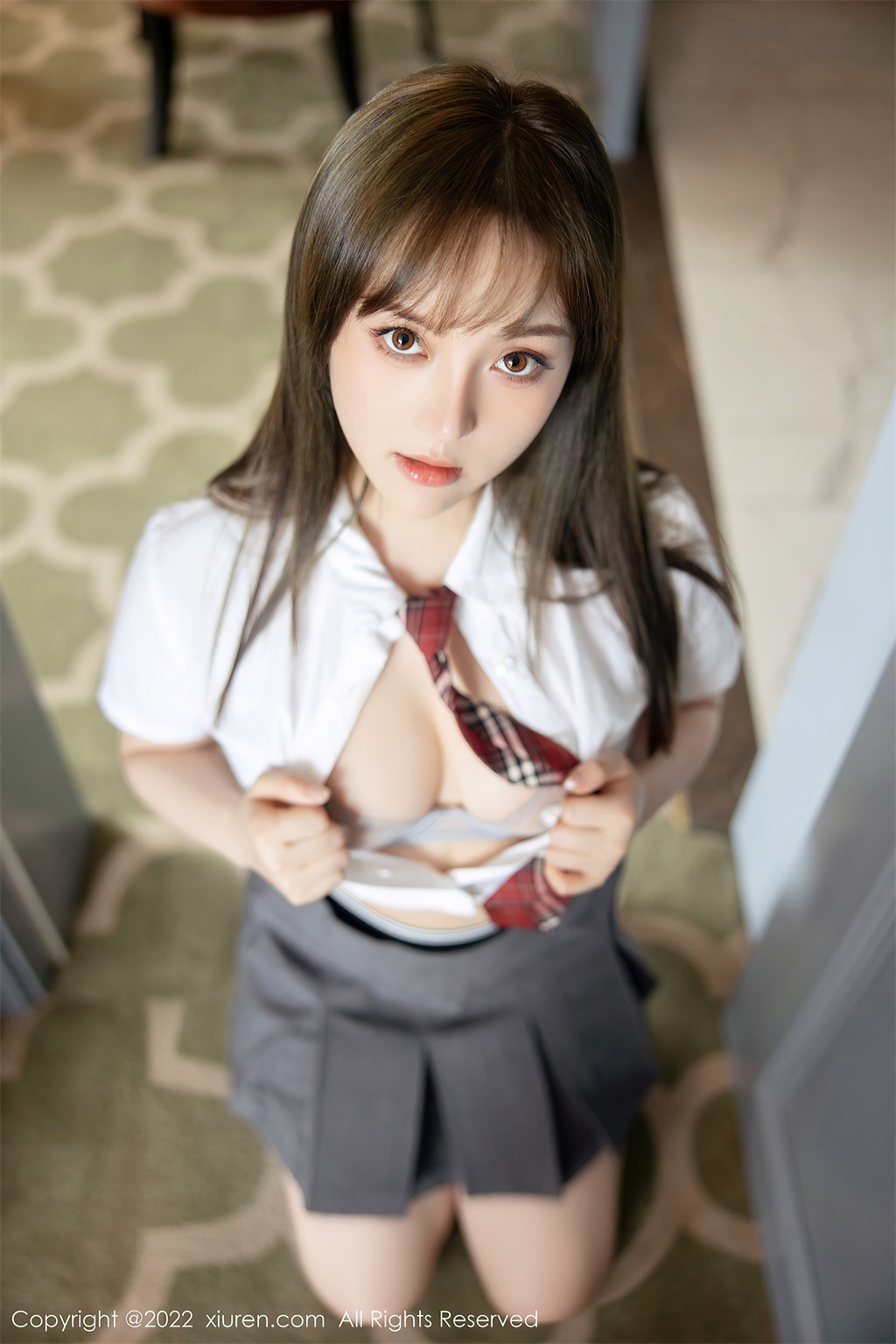 [XiuRen秀人网] No.5143 豆瓣酱 黑丝美臀 4