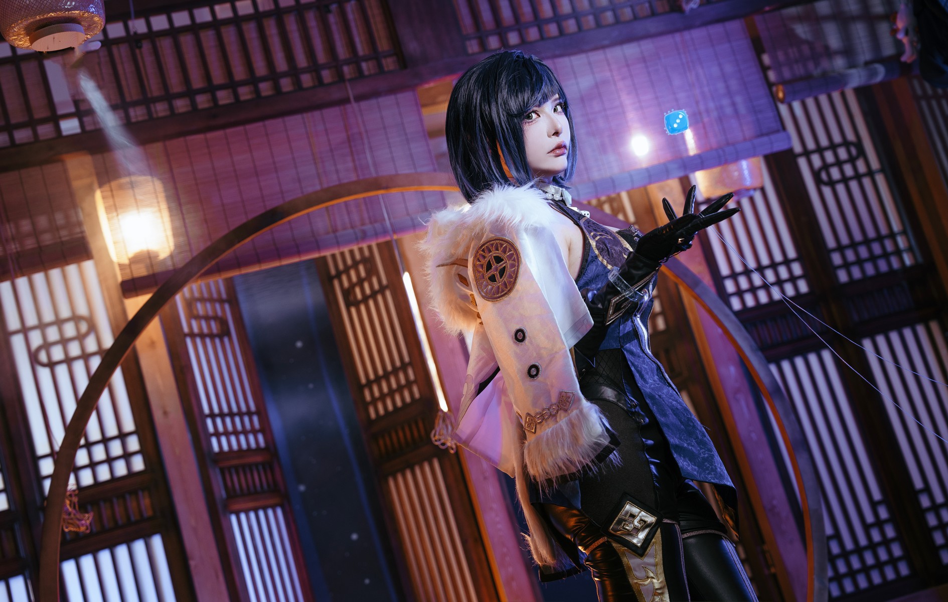 Cosplay 夏小秋秋秋 夜兰 8