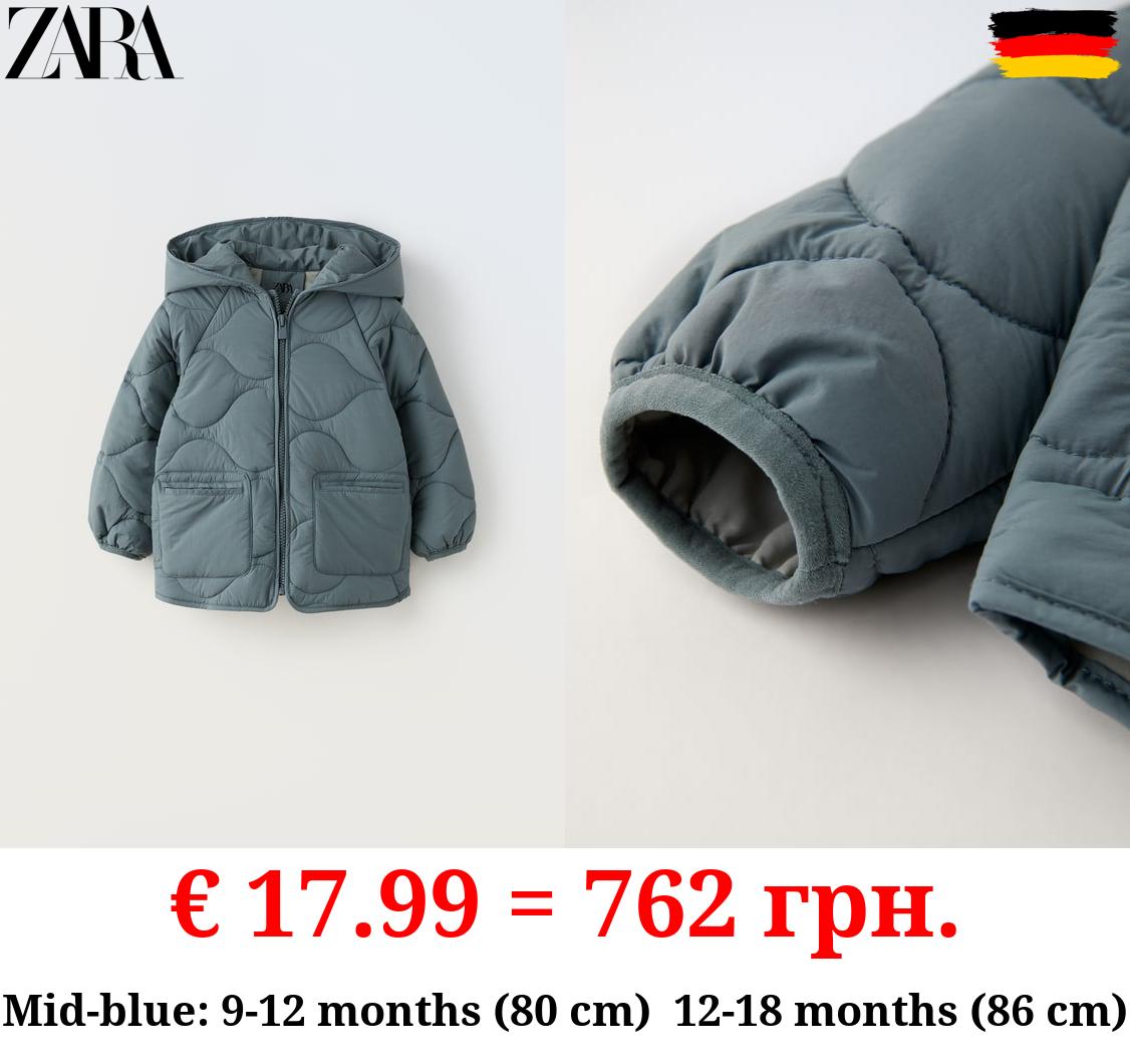 HOODED PUFFER JACKET