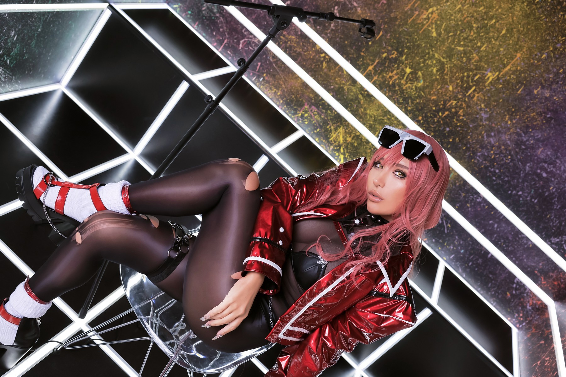 Cosplay Nonsummerjack Punch line Set.01 12
