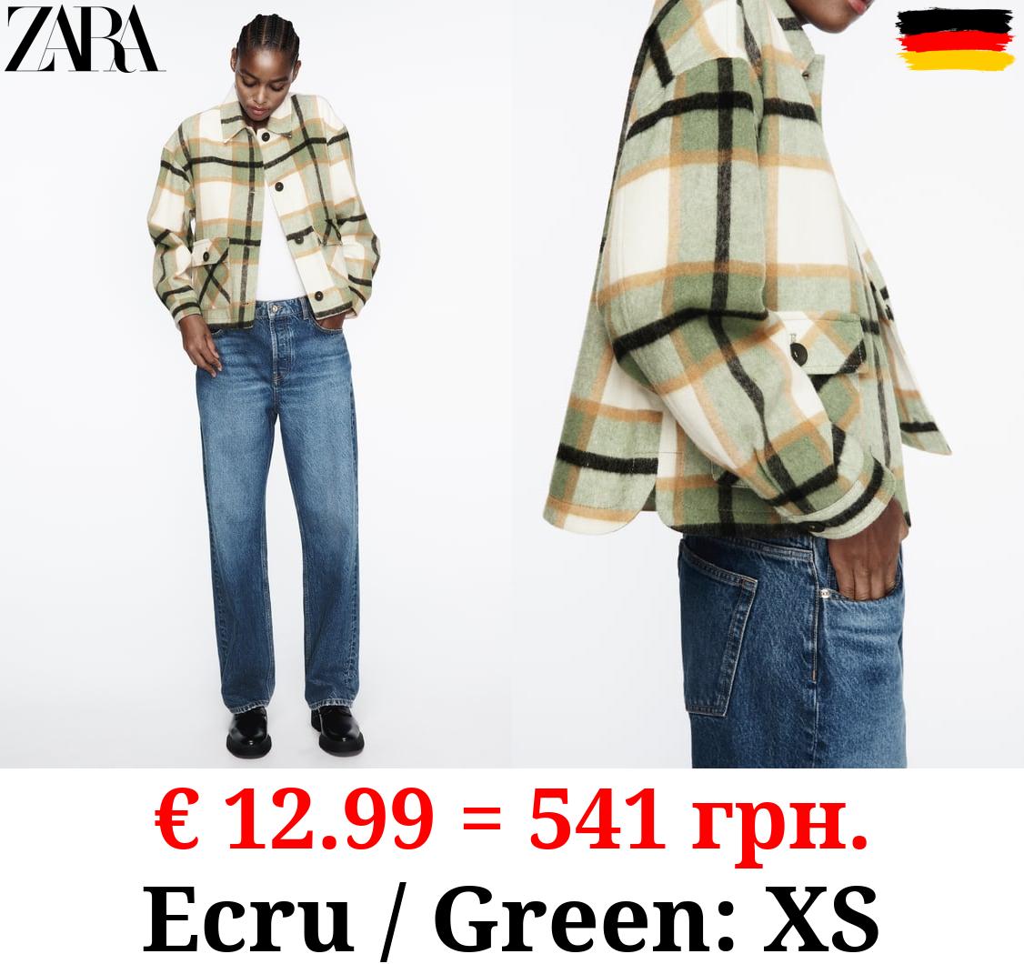 CHECK OVERSHIRT WITH PATCH POCKETS