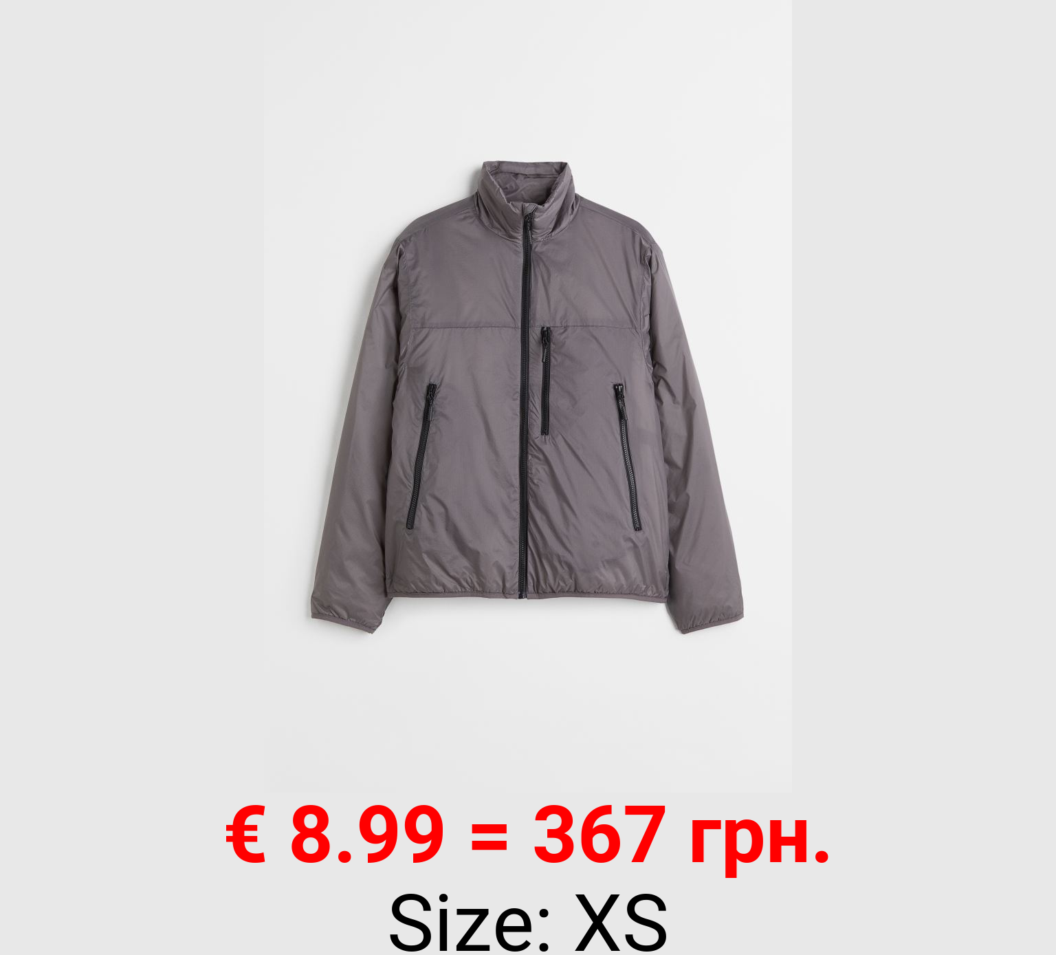 Wasserabweisende ultraleichte Jacke