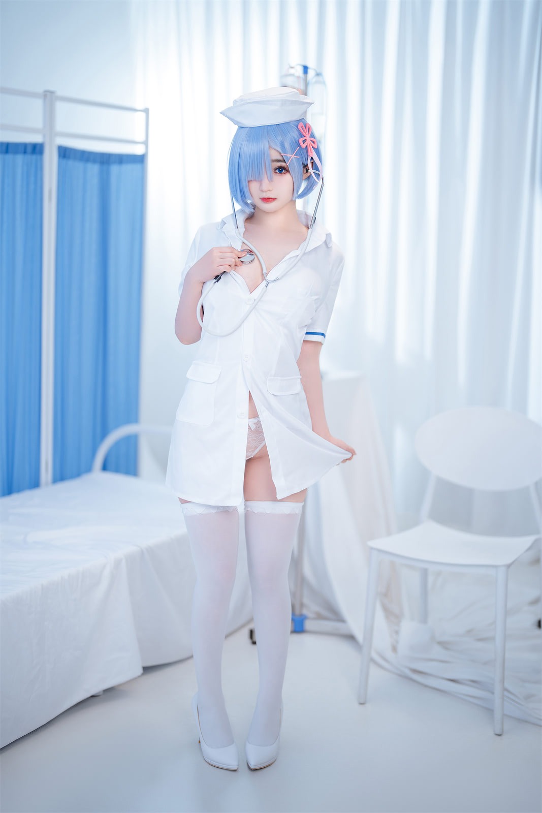 桜井宁宁 蕾姆护士 40