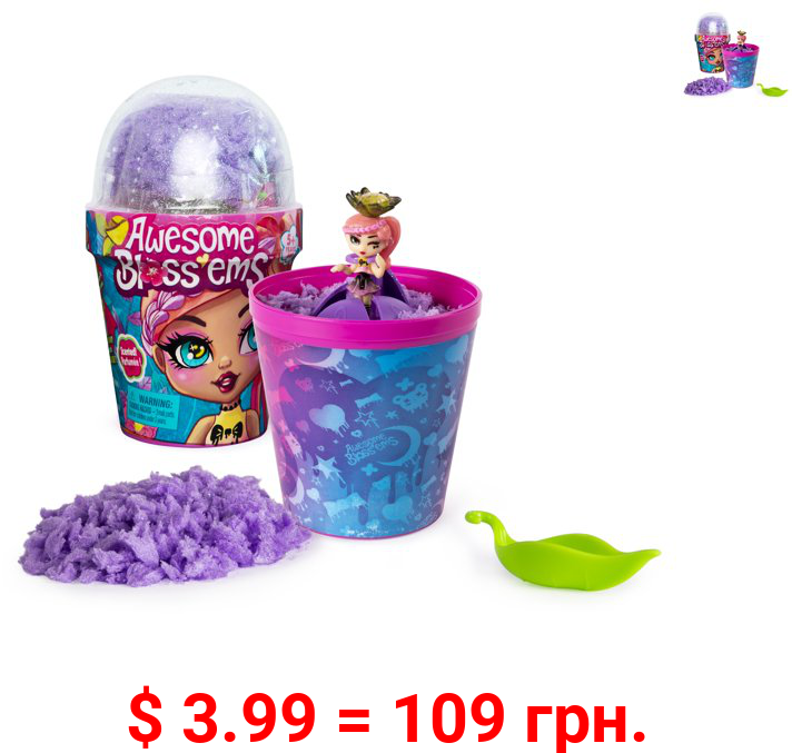 Awesome Bloss’ems, Magical Growing Flower-Themed Scented Collectible Doll (Style May Vary)