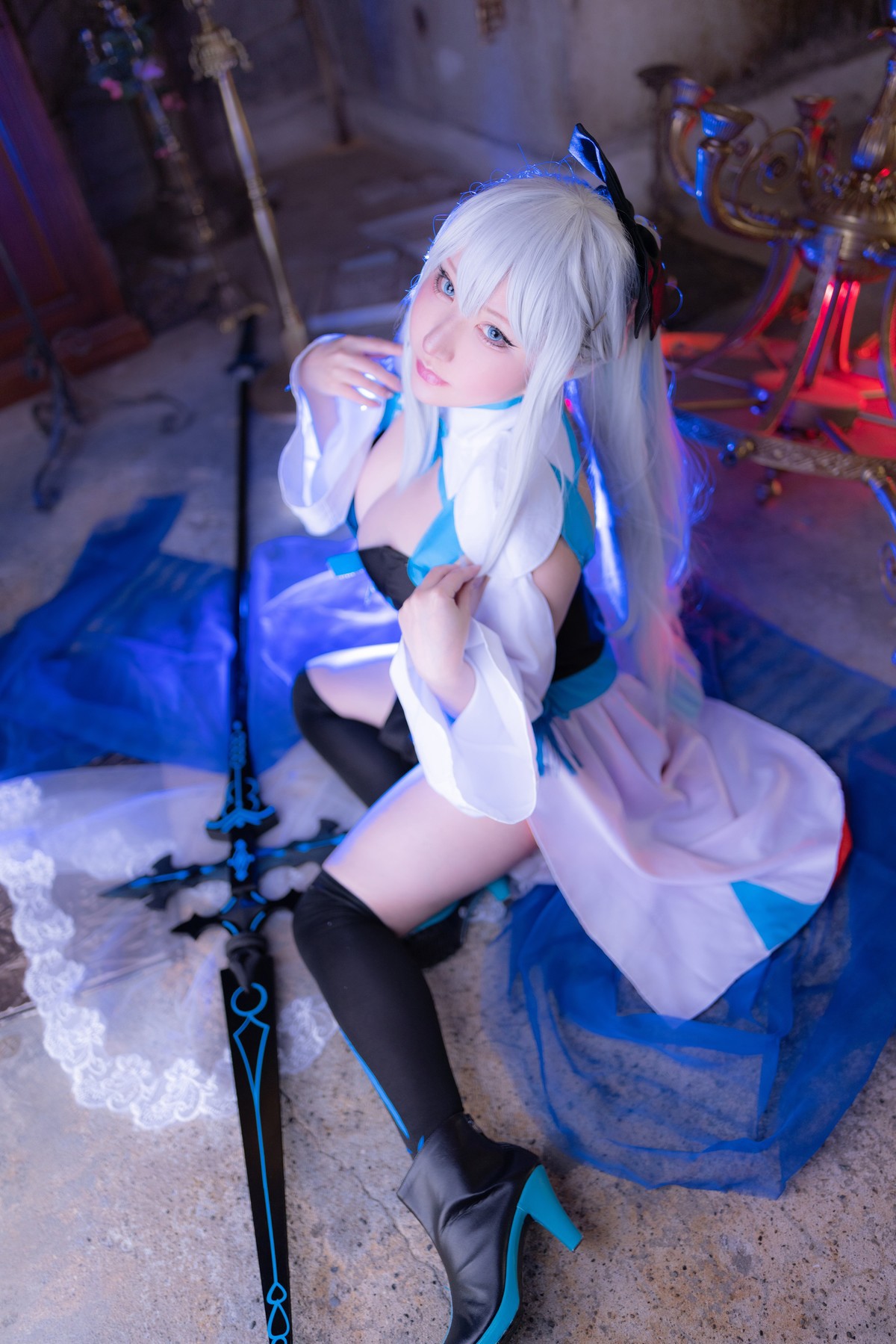 Cosplay SAKUサク Morgan le Fay Set.01 30