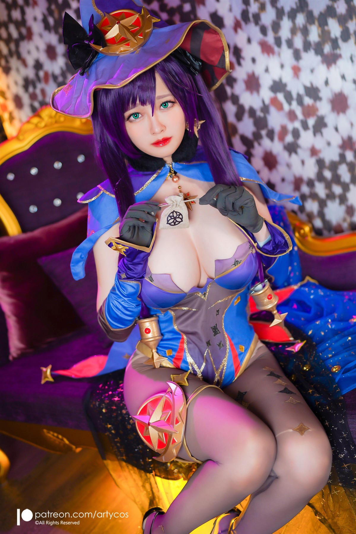 Cosplay Arty亞緹 Mona Genshin 2