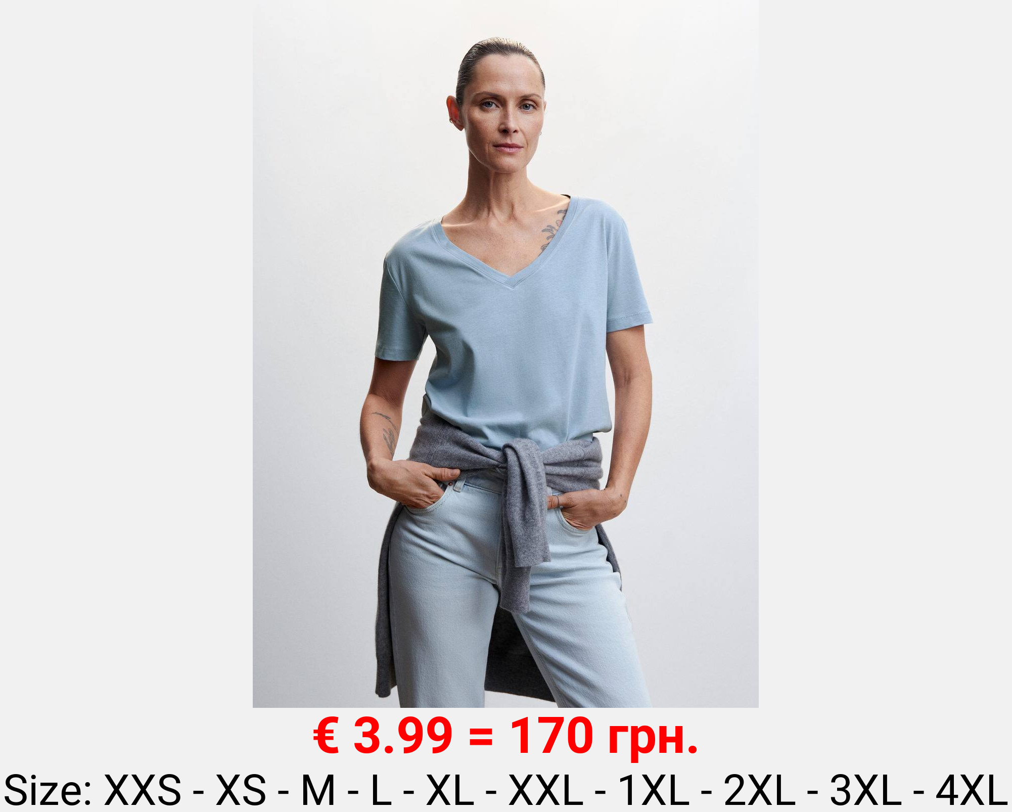 Camiseta básica algodón