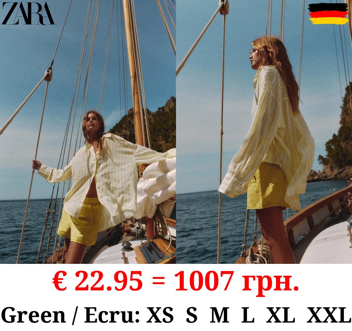 STRIPED OVERSIZE SHIRT