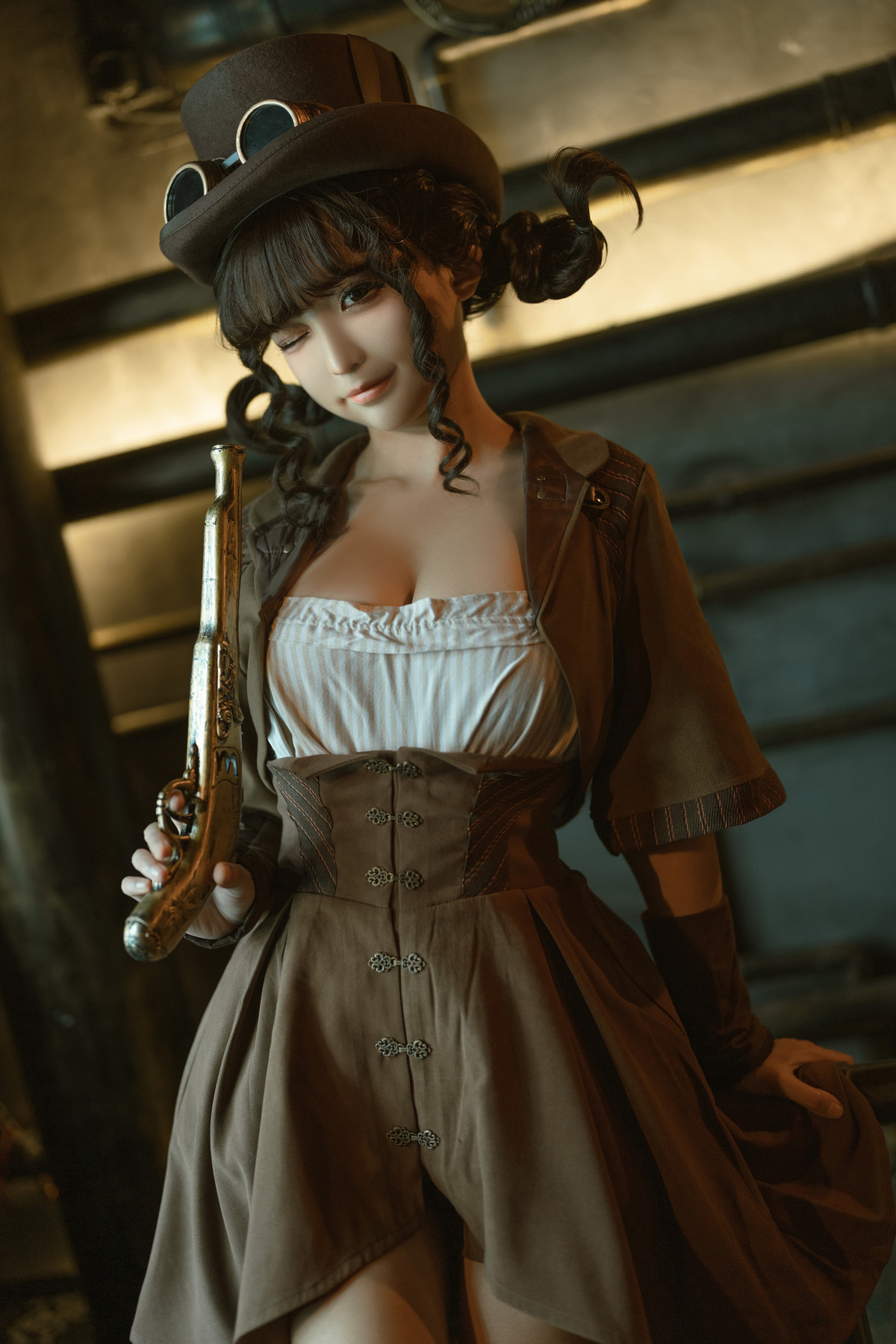Cosplay 蠢沫沫Chunmomo 蒸汽少女 Steam Girl Set.01 8