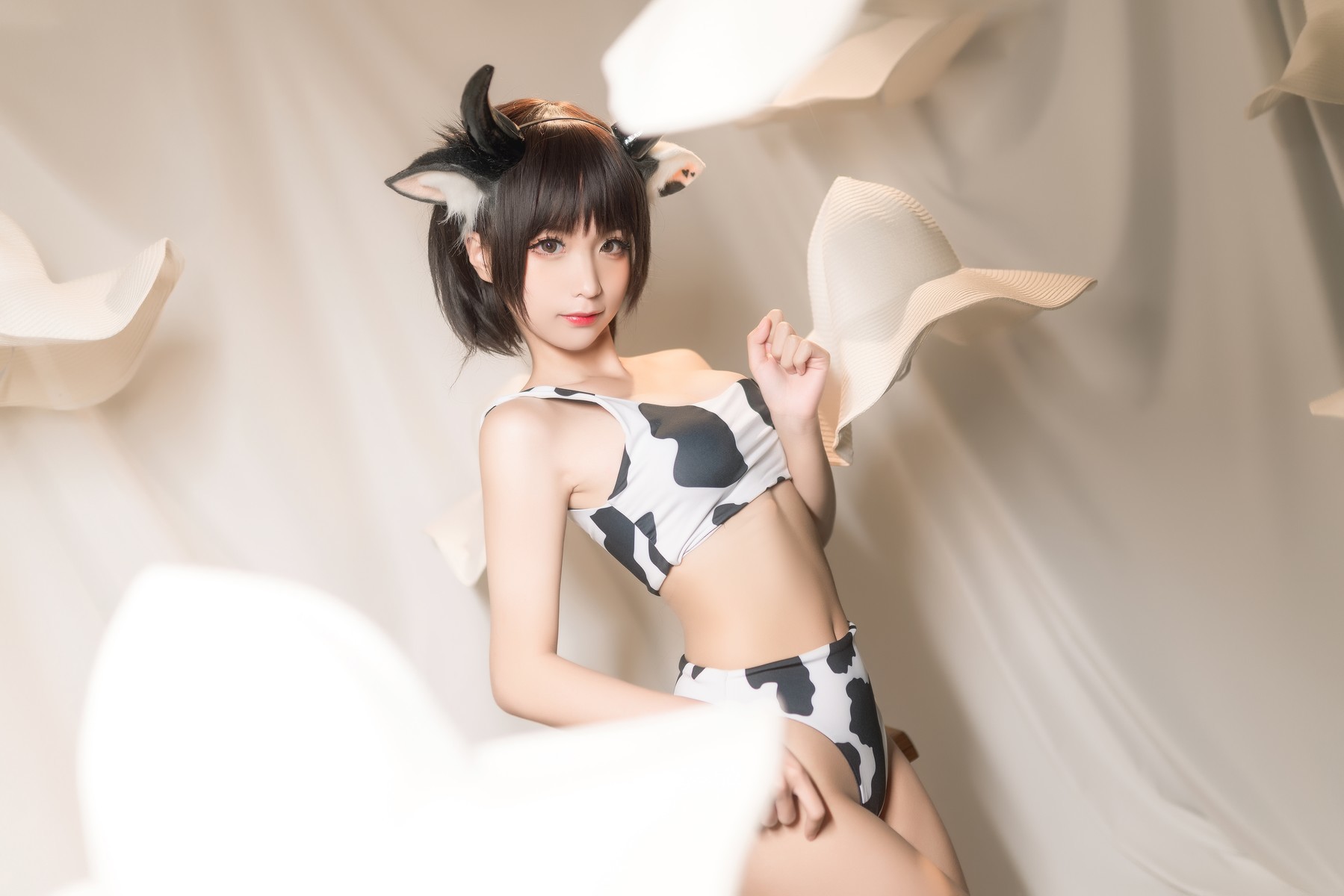 Cosplay 蠢沫沫 Chunmomo 花花牛 22