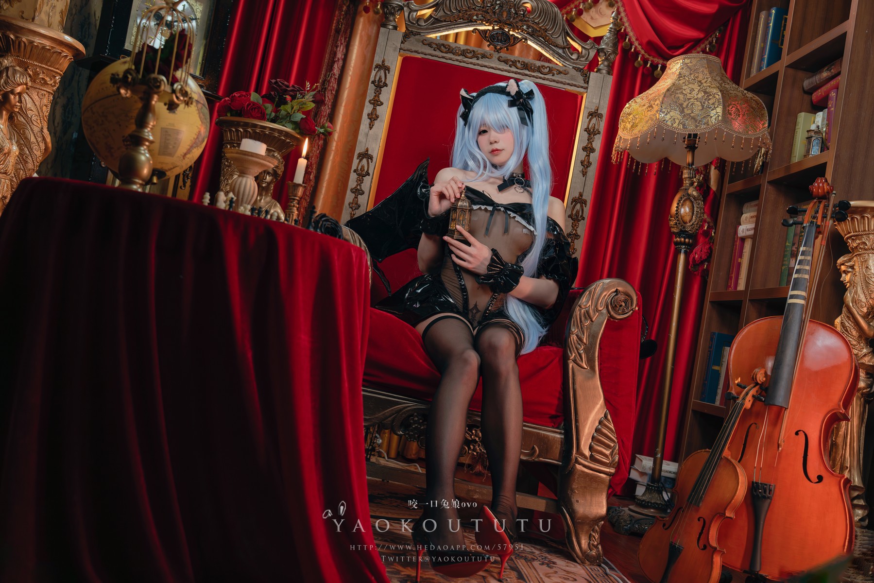 Cosplay 黏黏团子兔 雅努斯喵喵 6