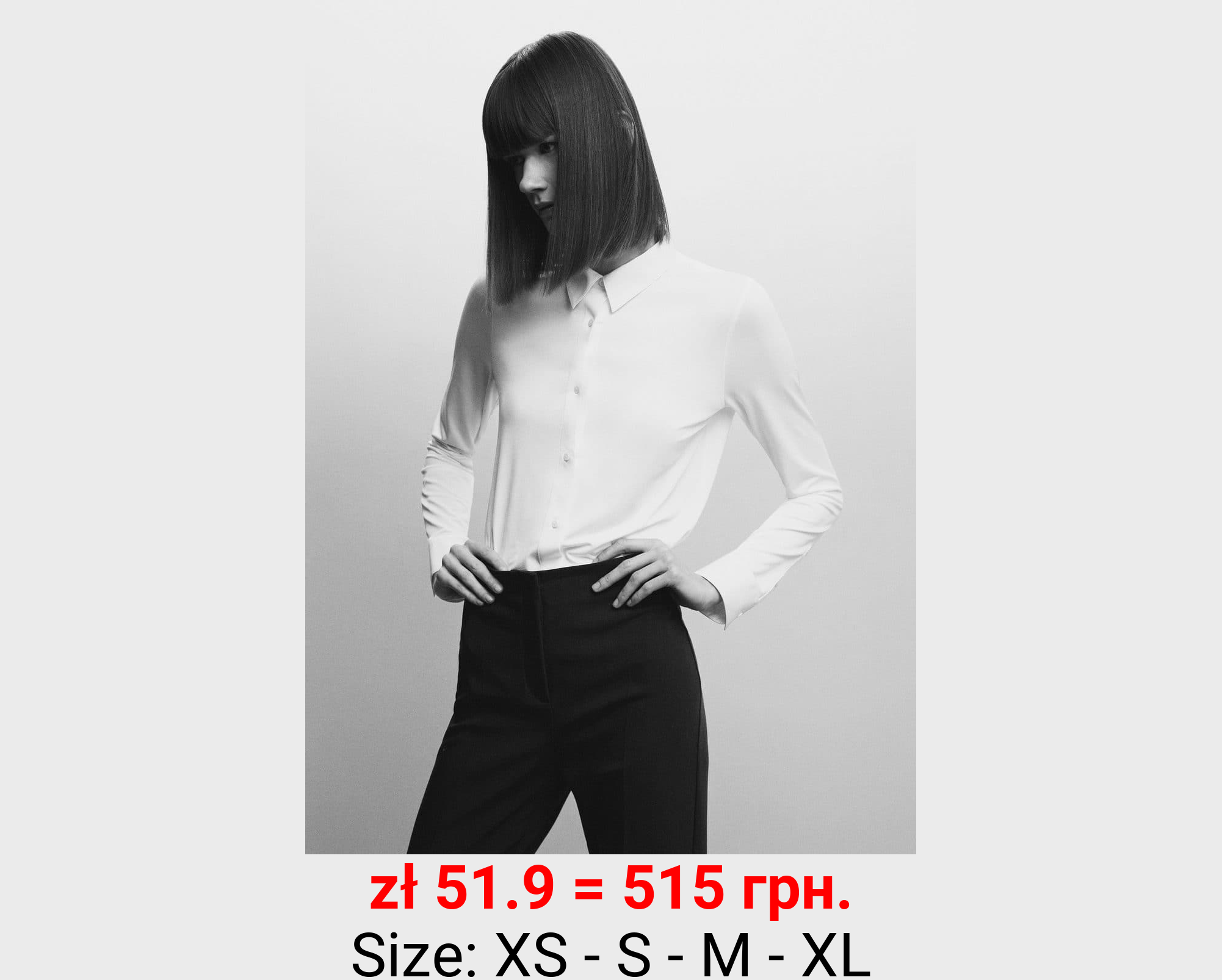 Camisa fluida botones