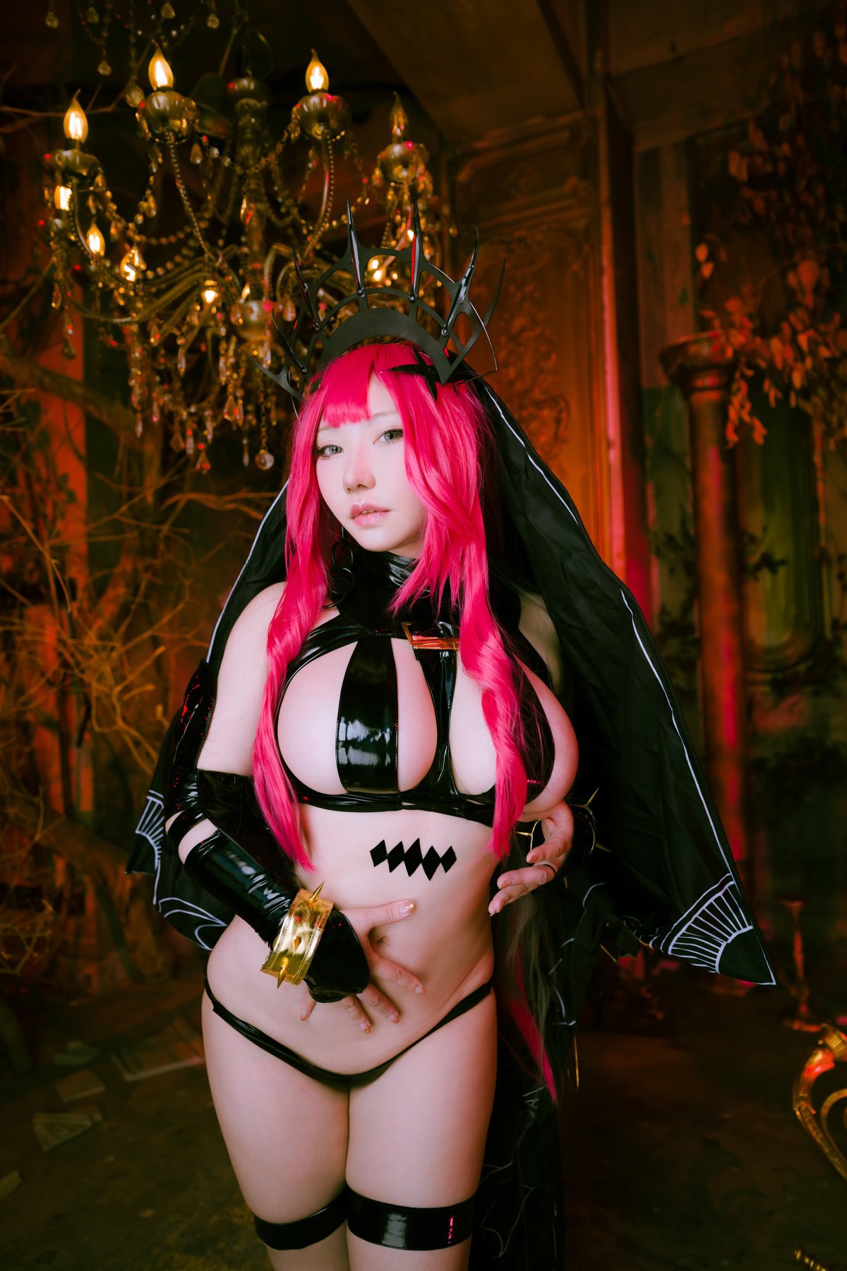 Cosplay SAKUサク Morgan le Fay Set.04 6
