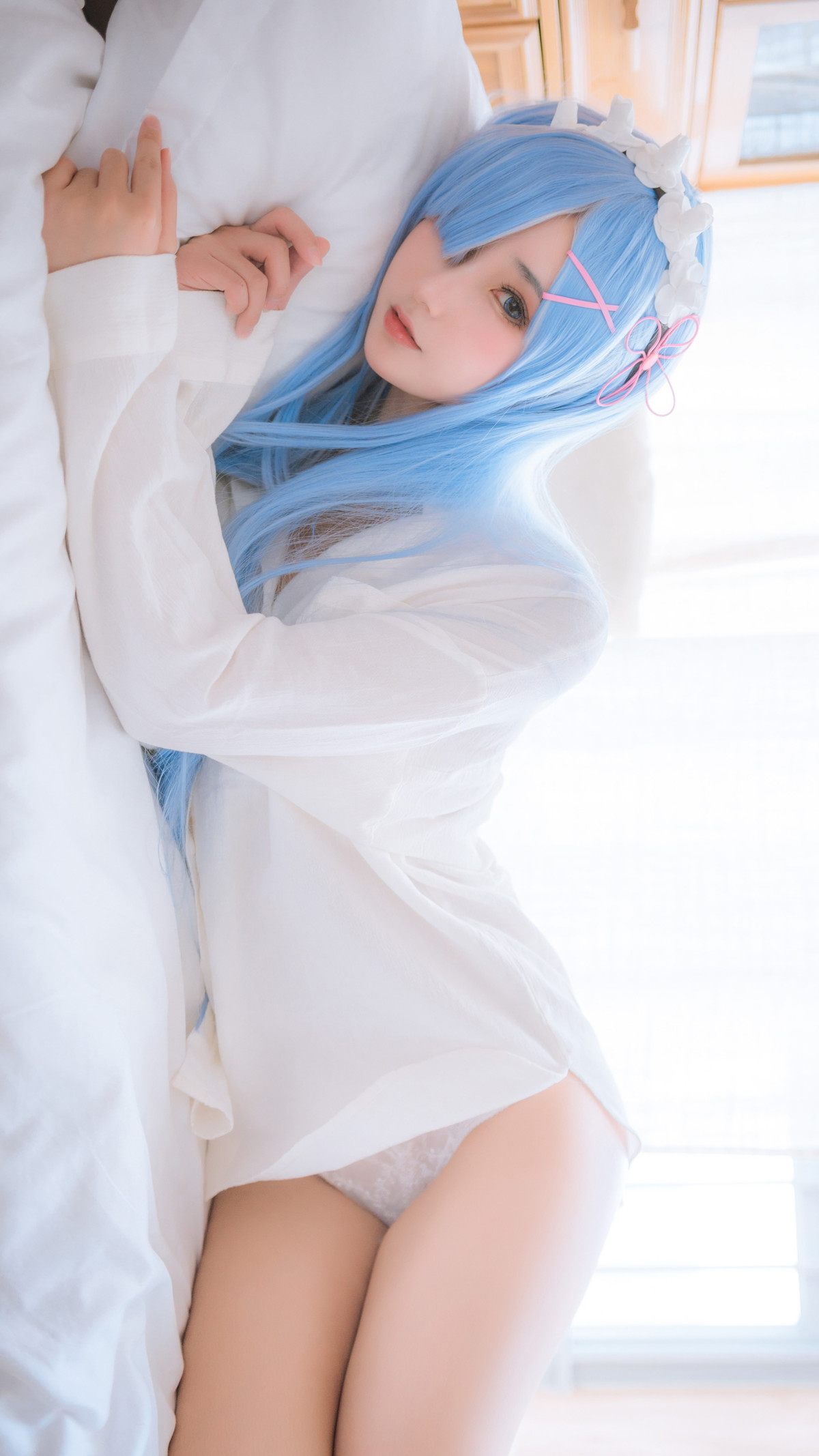 Cosplay 羽生三未图集 蕾姆 28
