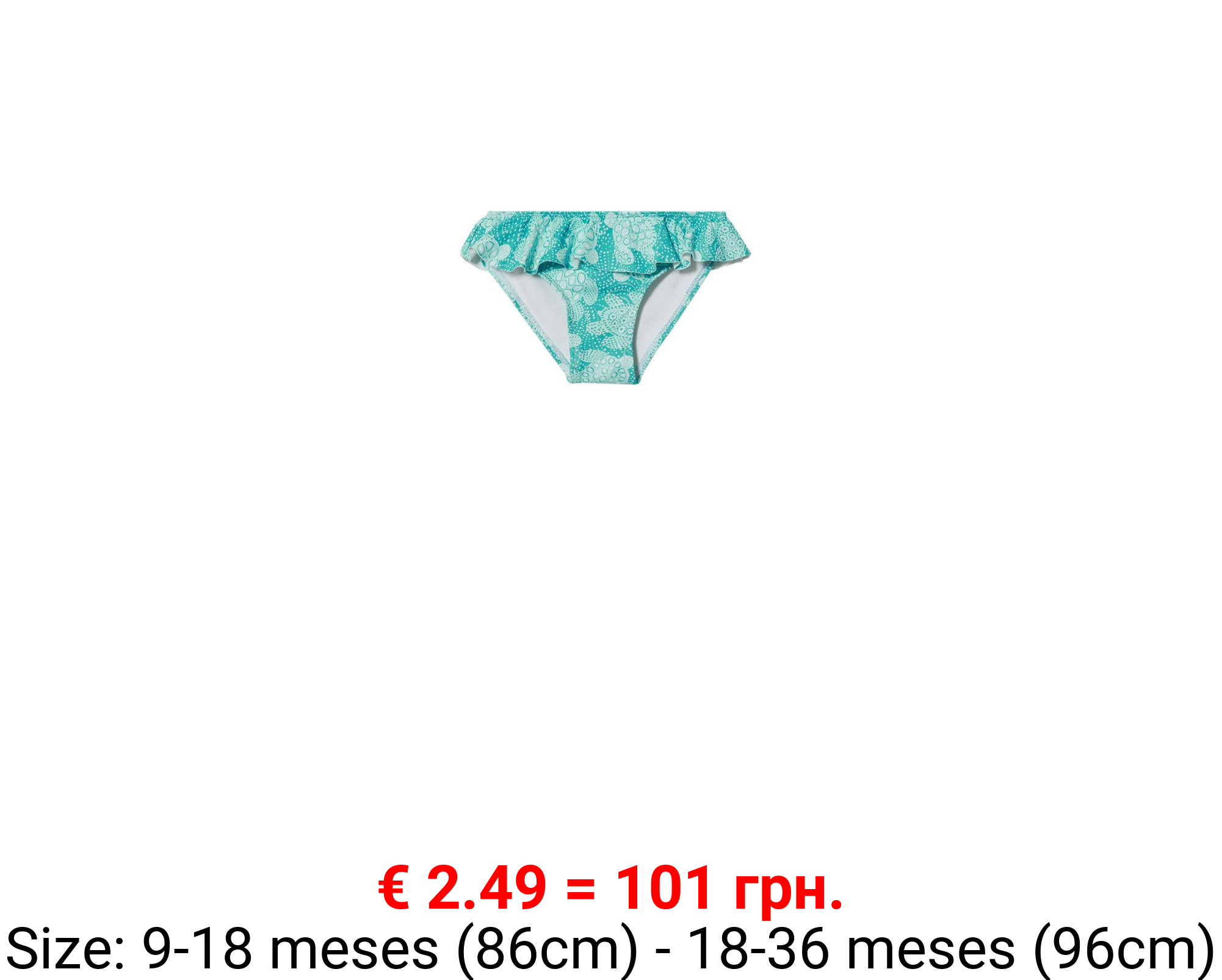 Braguita bikini volantes