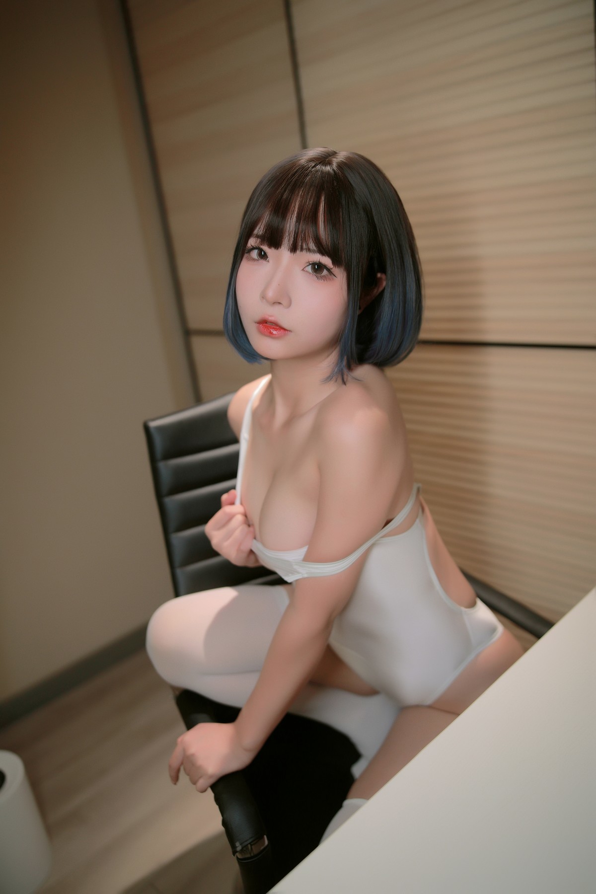 Cosplay Yuuhui玉汇 游泳部学妹 32