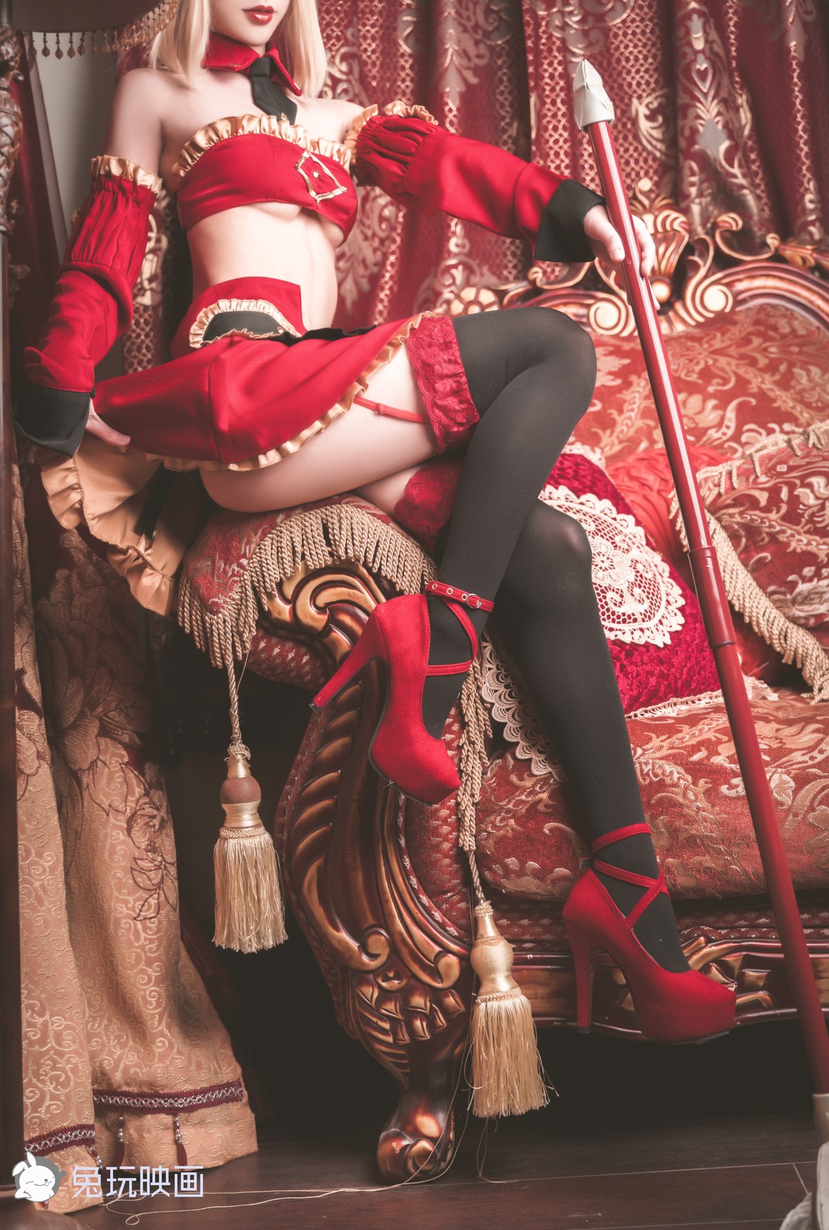 Cosplay 兔玩映画 小莫女仆 37