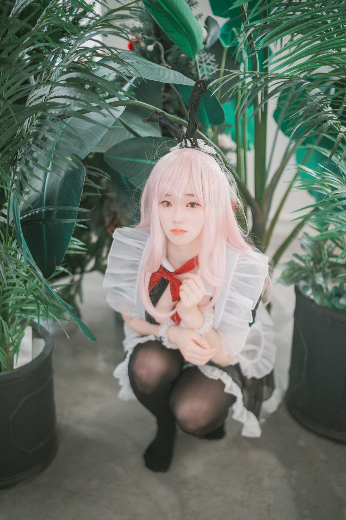 Bambi 밤비, [DJAWA] Sheer Bunny Maid 30