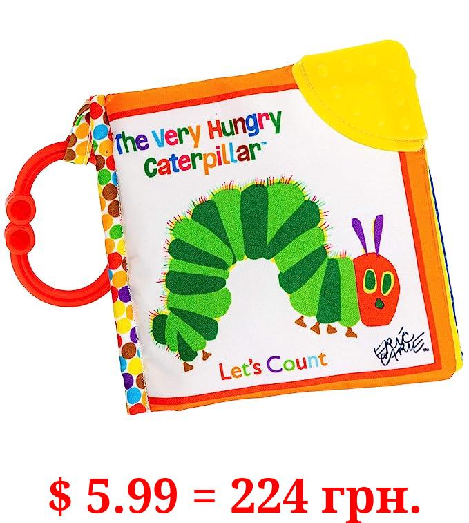Let's Count Soft Book - World of Eric Carle The Very Hungry Caterpillar Baby Teething Crinkle Book