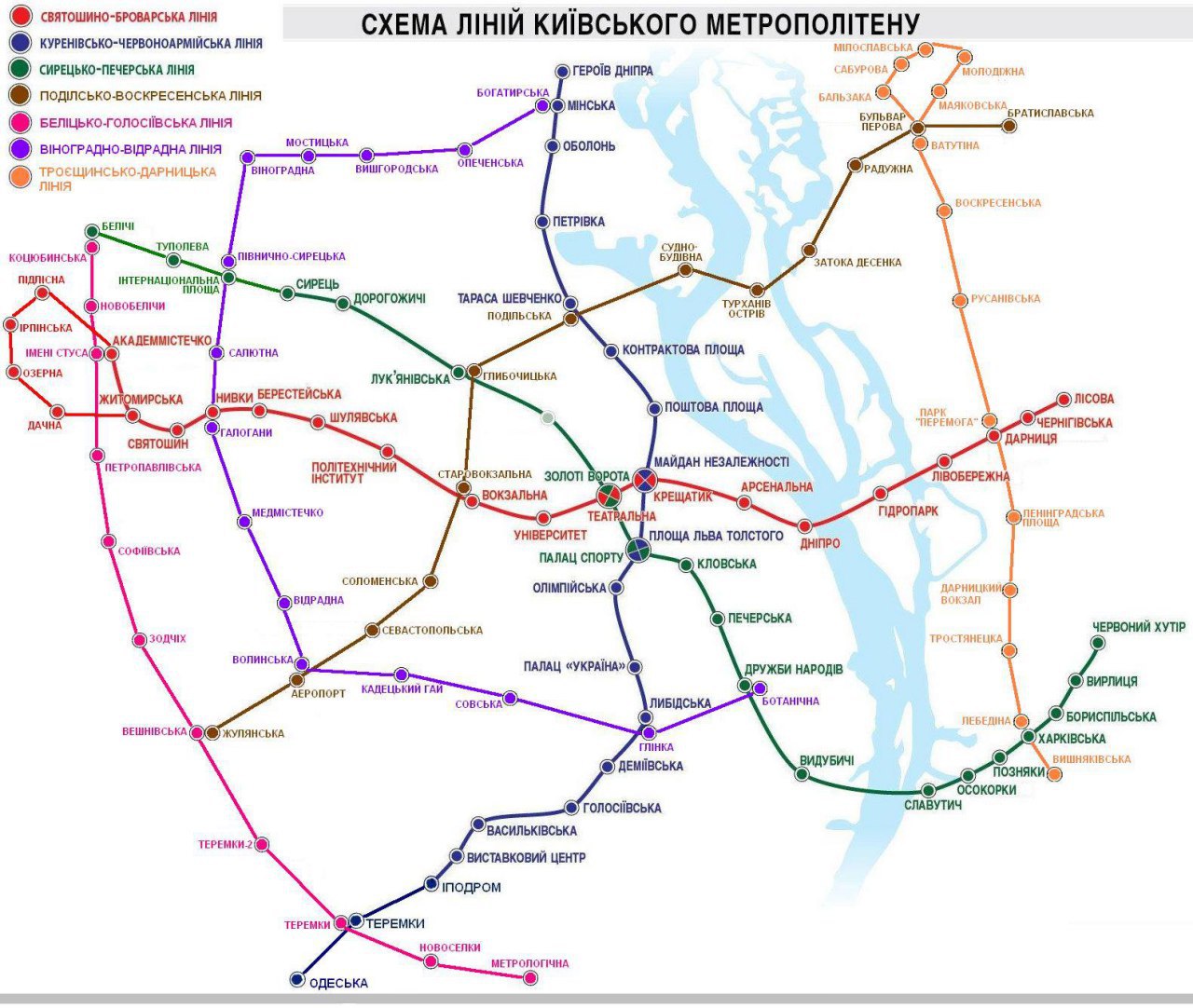 Киев святошино карта