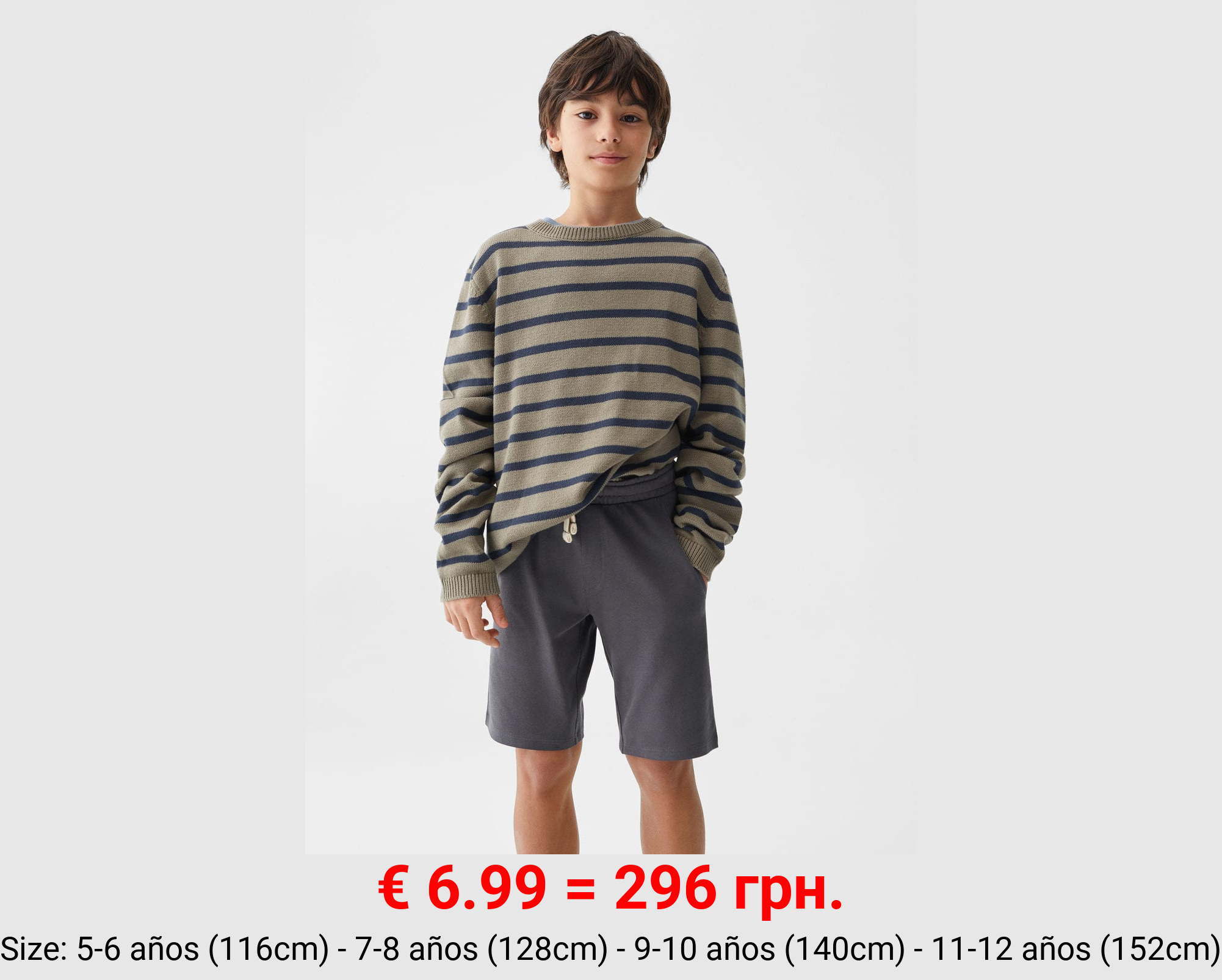 Bermudas cintura elástica