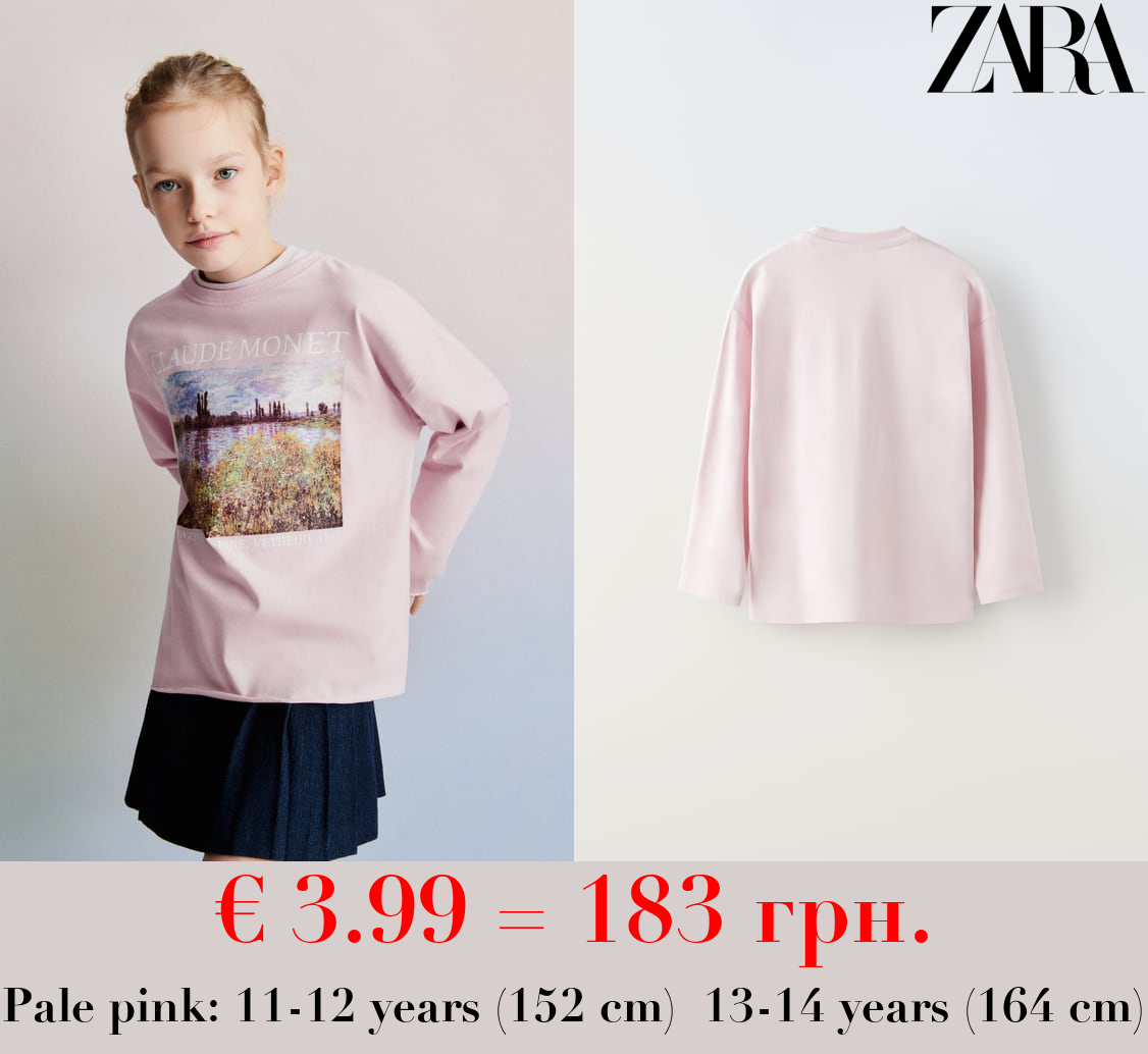 BANKS OF THE SEINE CLAUDE MONET T-SHIRT