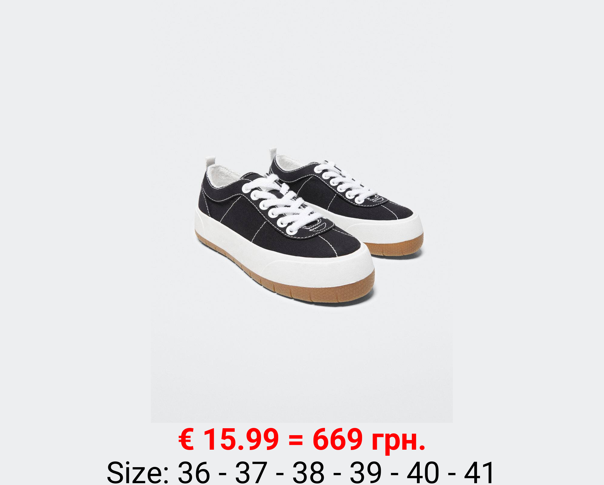 Deportivas plataforma cordones